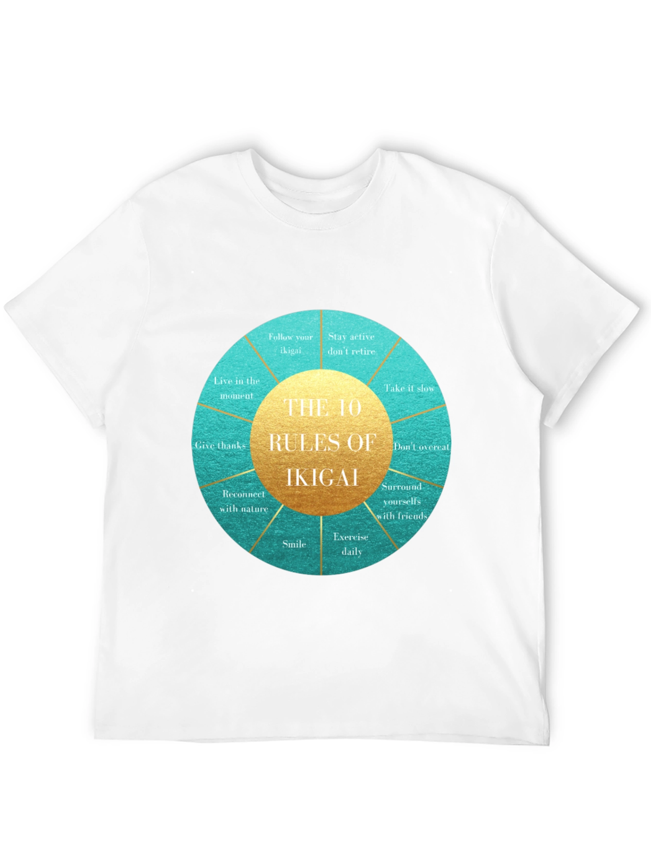 Ikigai Rules Graphic T-Shirt - Find Your Purpose