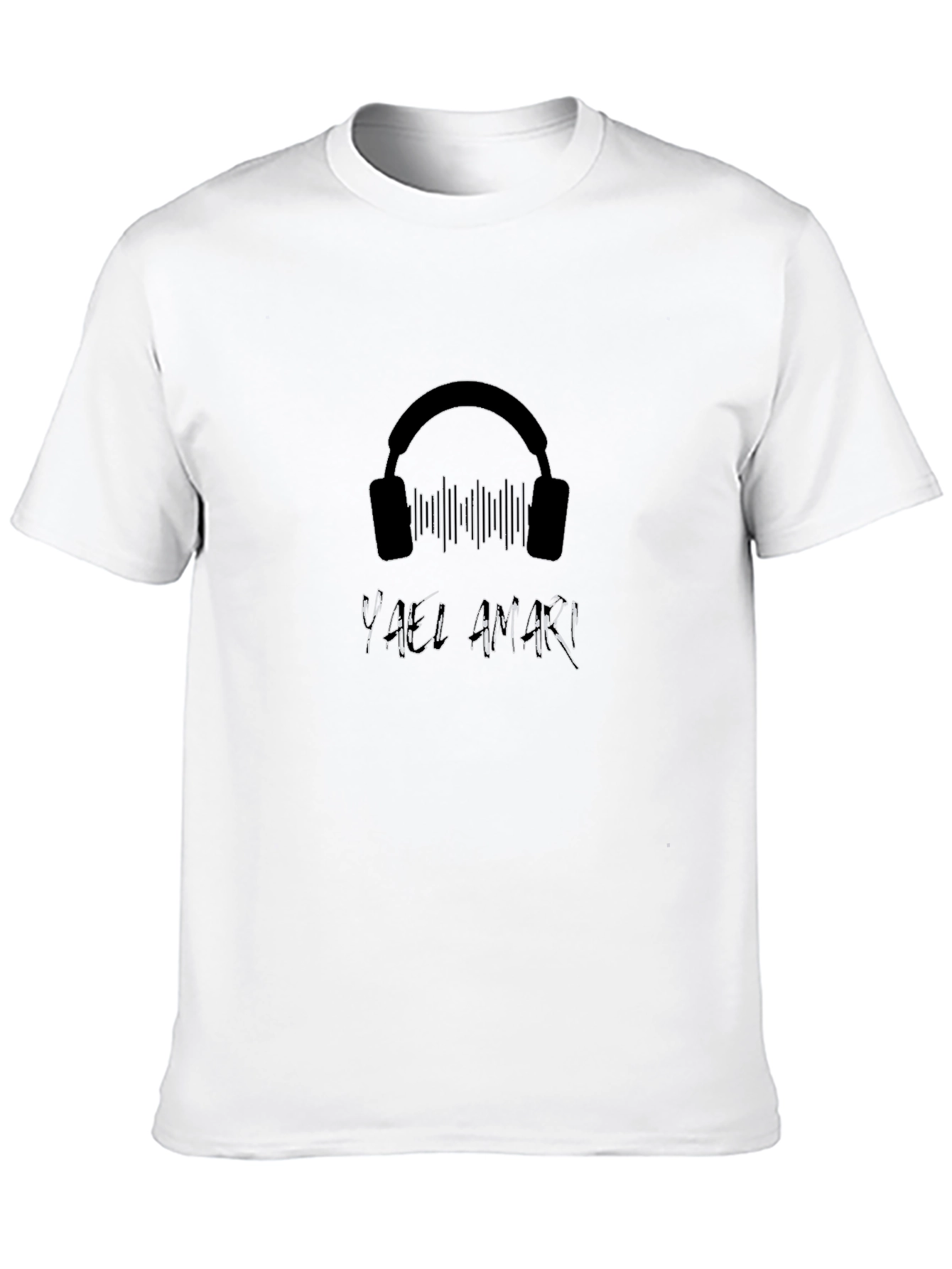 Yael Amaki Headphone Graphic T-Shirt