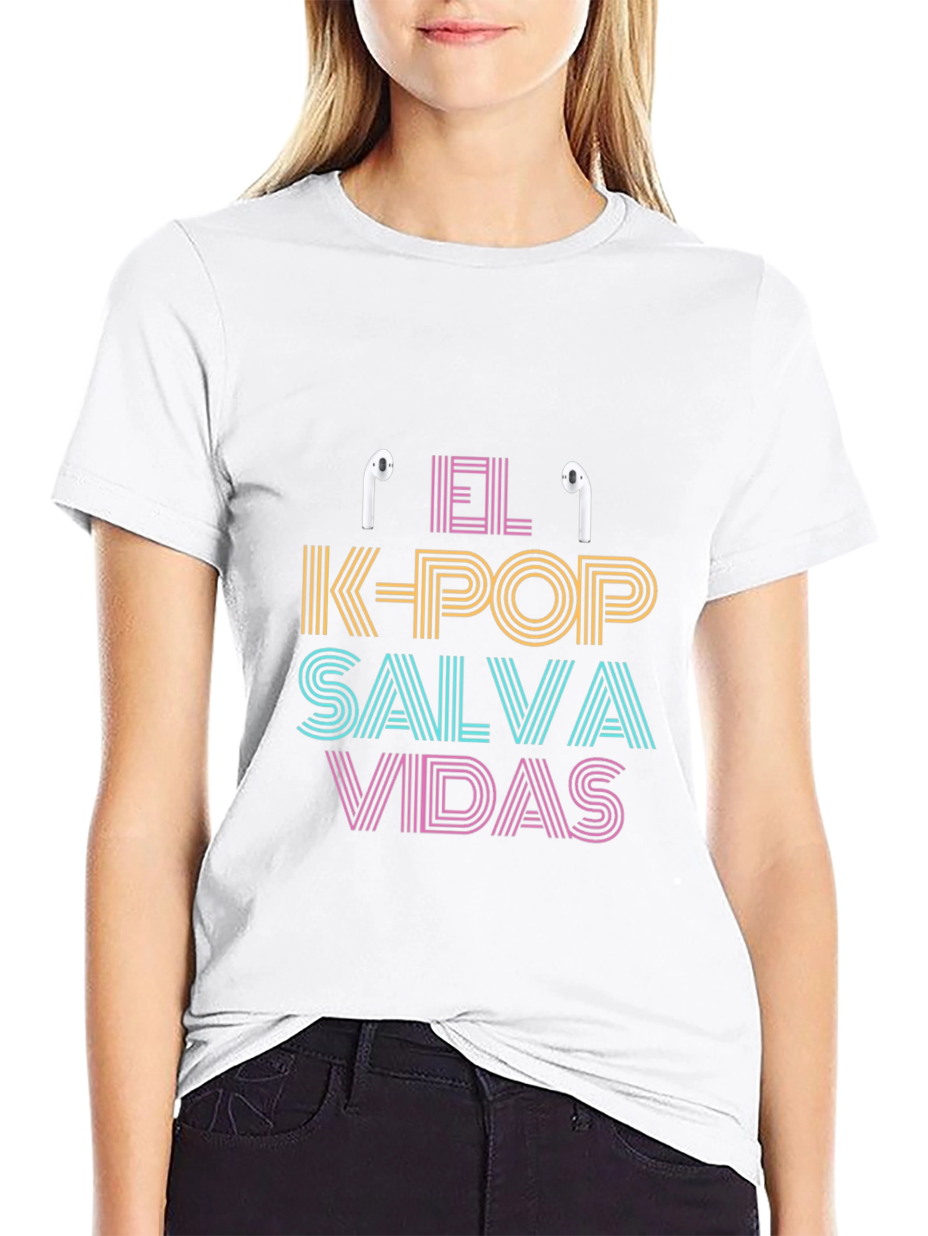 K-Pop Salva Vidas Graphic Tee
