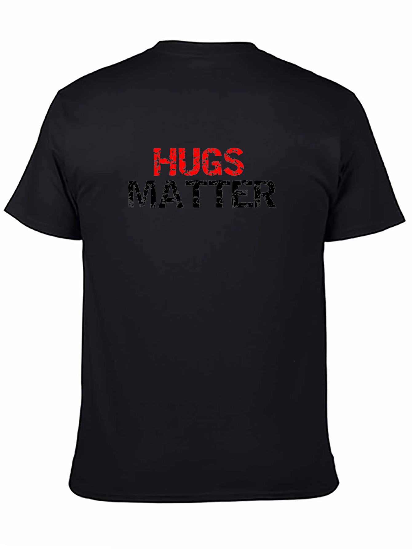 Hugs Matter Graphic Tee - Black