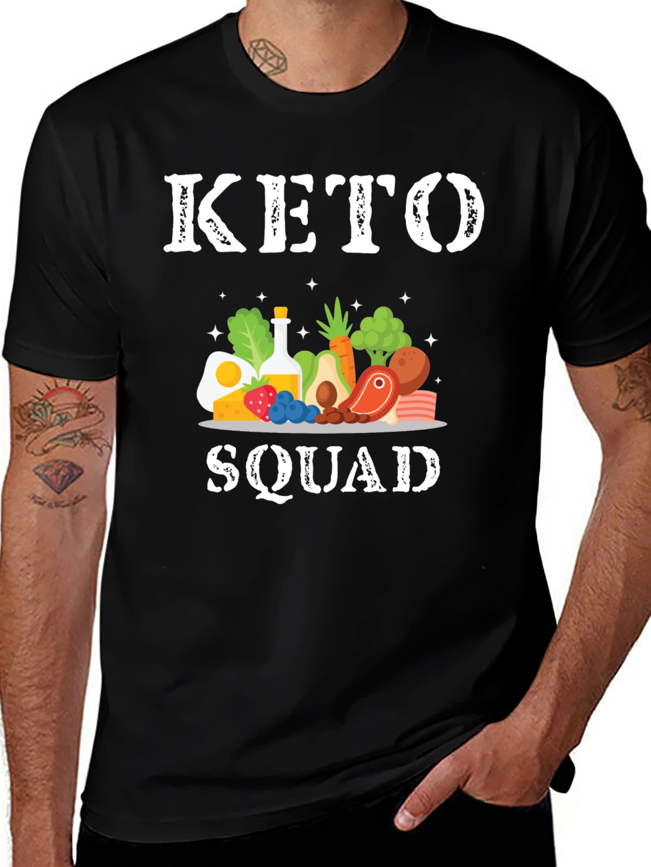 Keto Squad T-Shirt Diet Lifestyle Tee