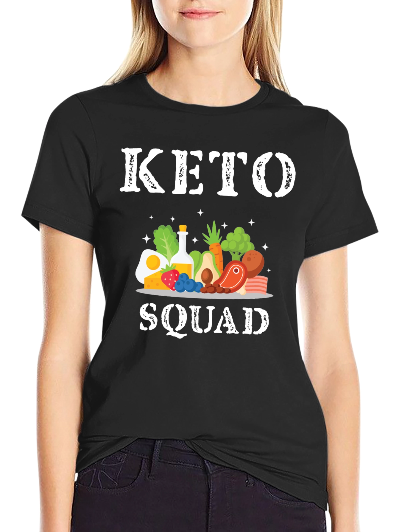 Keto Squad T-Shirt Diet Lifestyle Tee