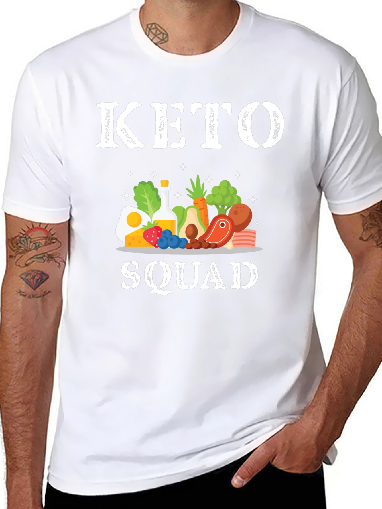 Keto Squad T-Shirt Diet Lifestyle Tee