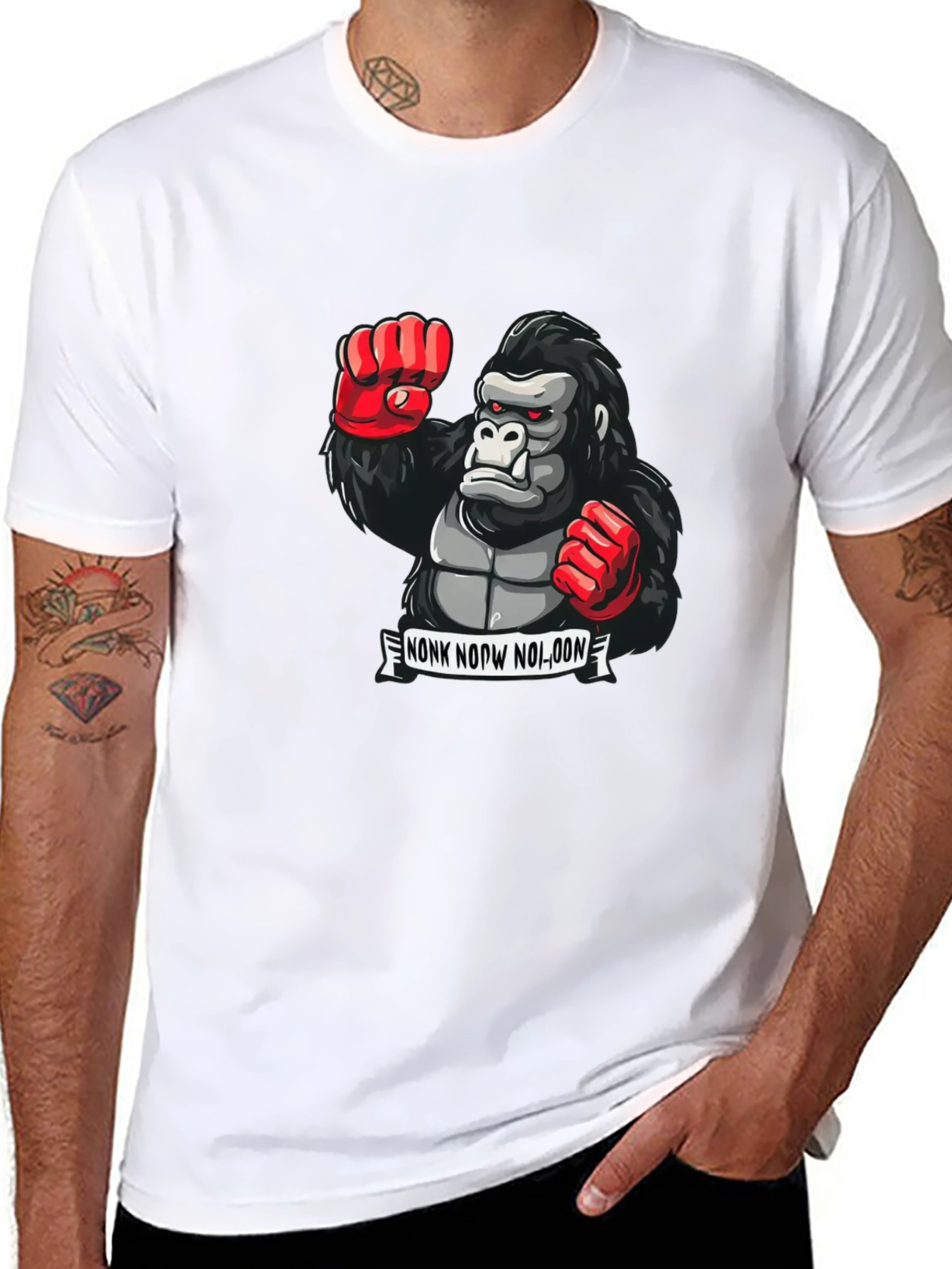 Gorilla MMA Fighter Graphic Tee