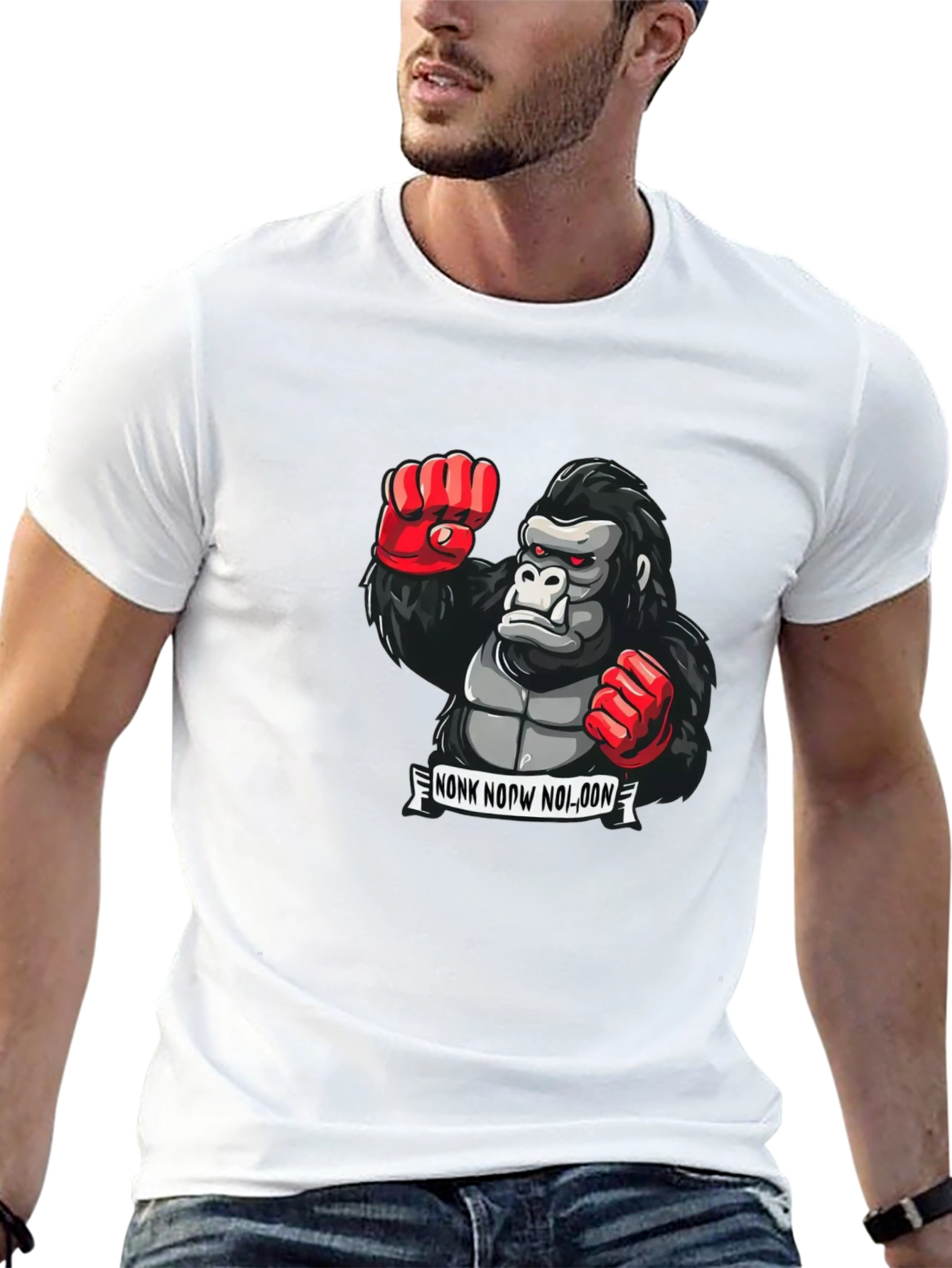 Gorilla MMA Fighter Graphic Tee