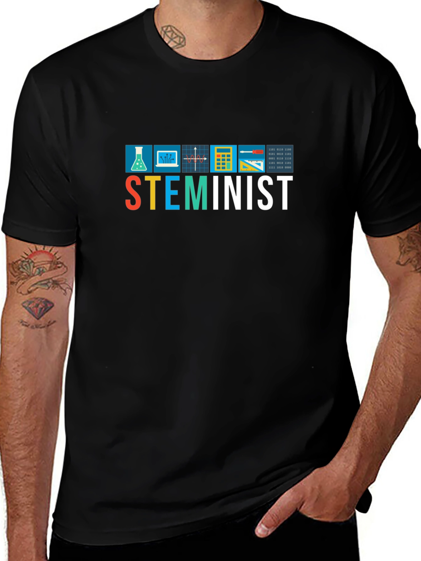 STEMinist Graphic T-Shirt