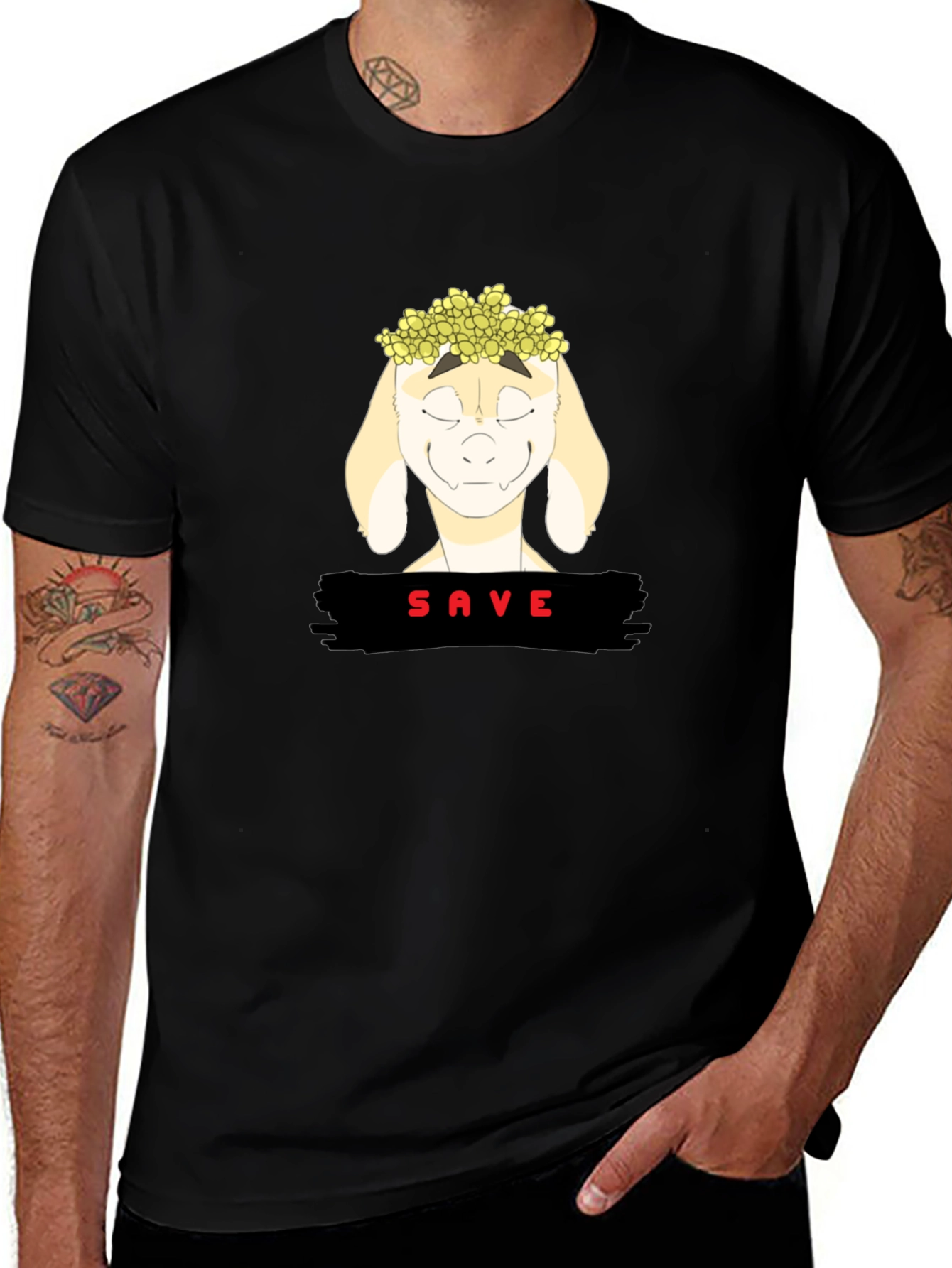 SAVE Graphic Tee - Undertale Asriel Dreemurr Inspired