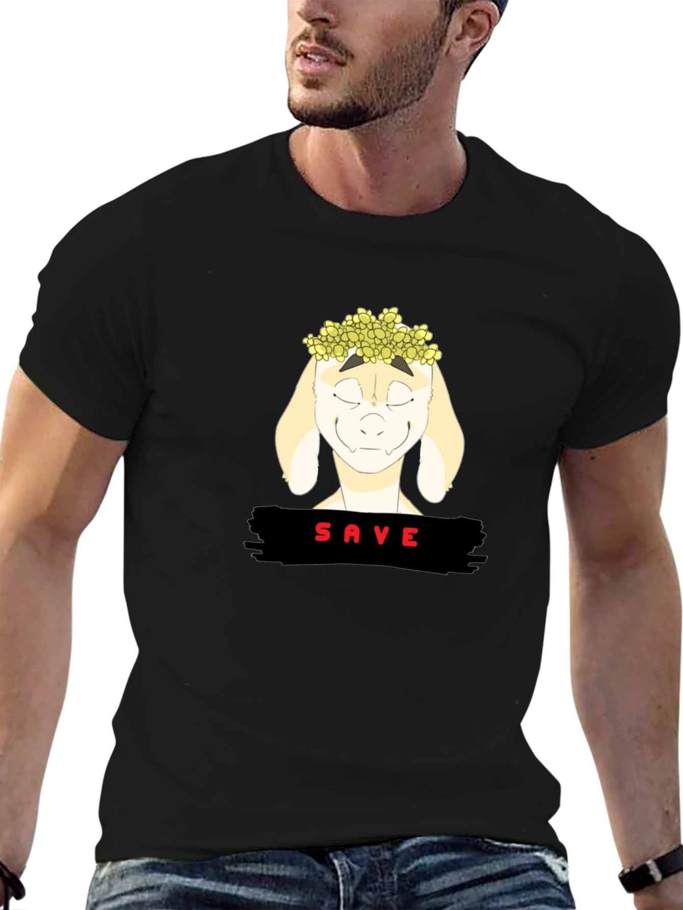 SAVE Graphic Tee - Undertale Asriel Dreemurr Inspired