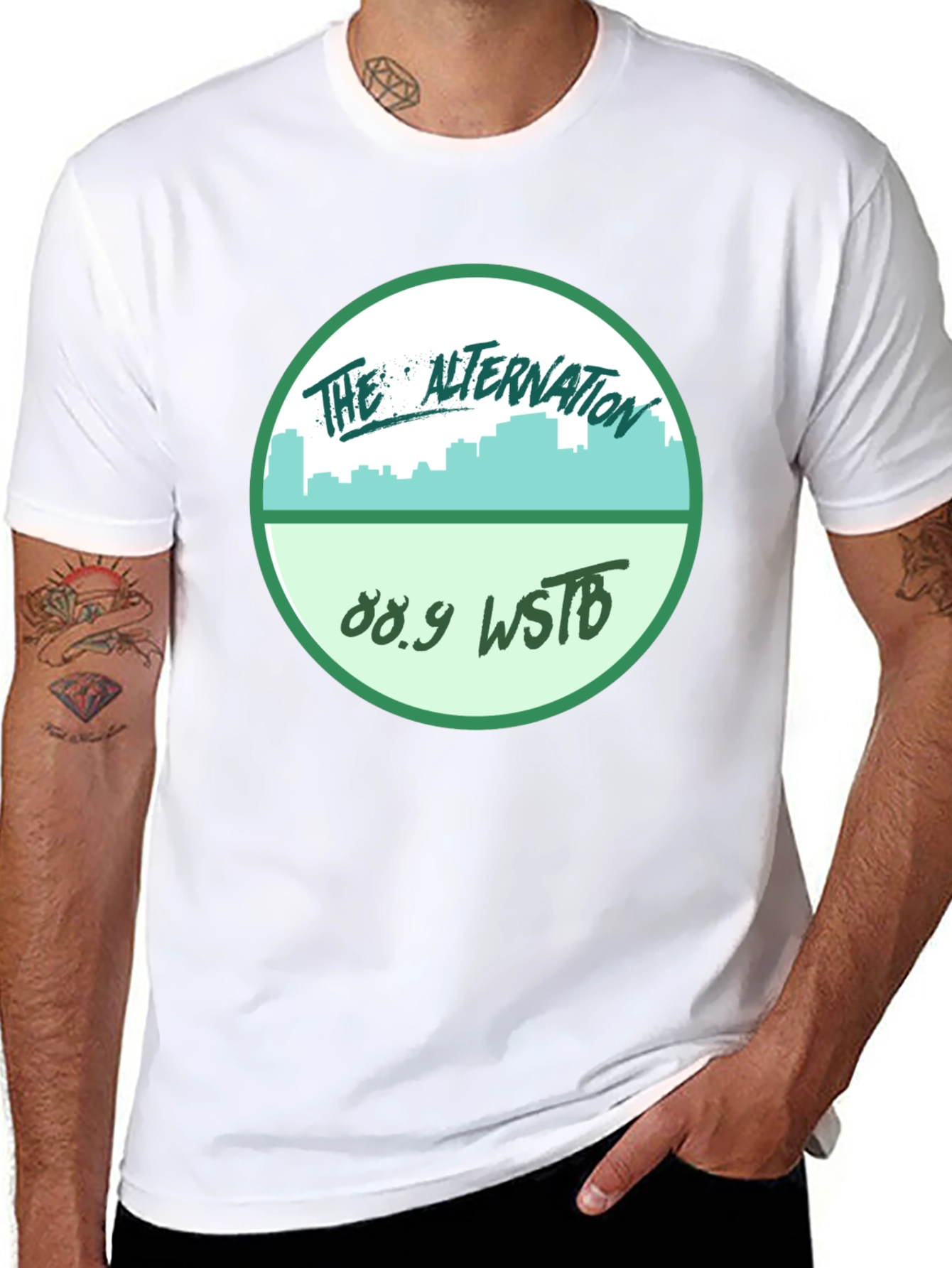 The AlterNation 88.9 WSTB Black T-Shirt
