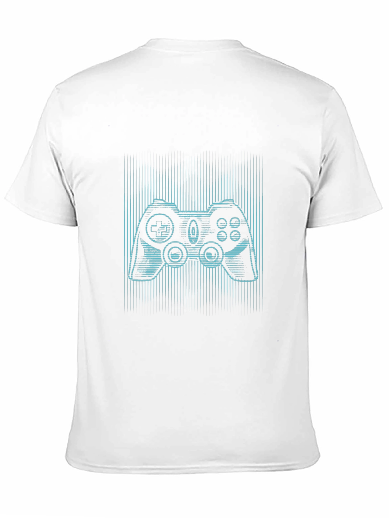 Gamer Style Black Tee - Controller Design