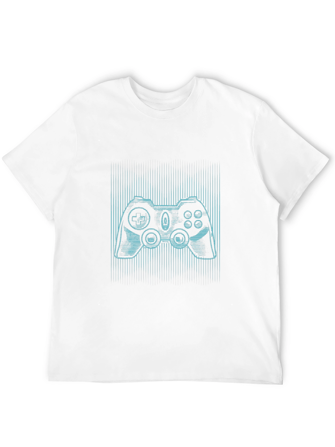 Gamer Style Black Tee - Controller Design