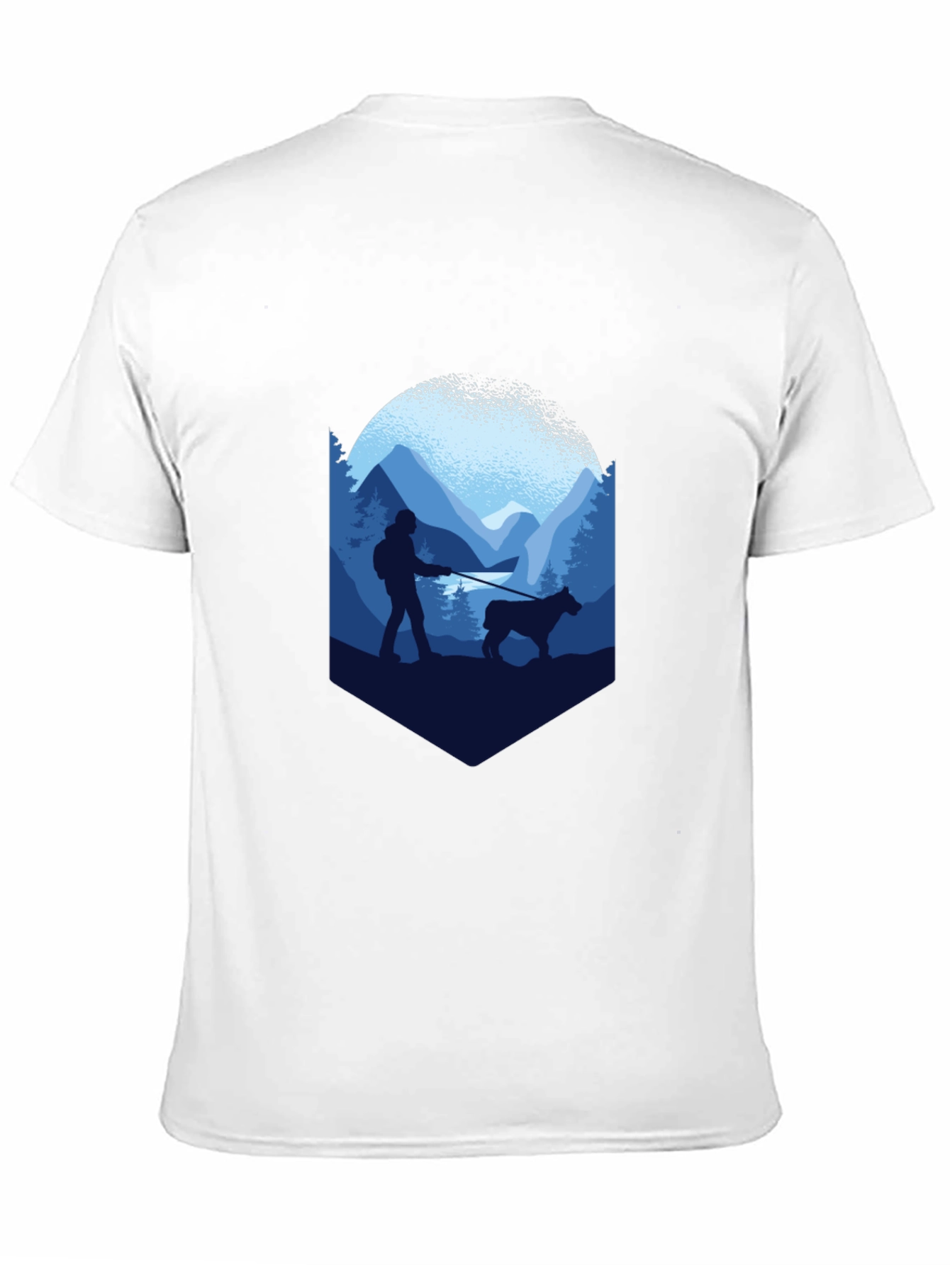 Mountain Hike Graphic T-Shirt - Black