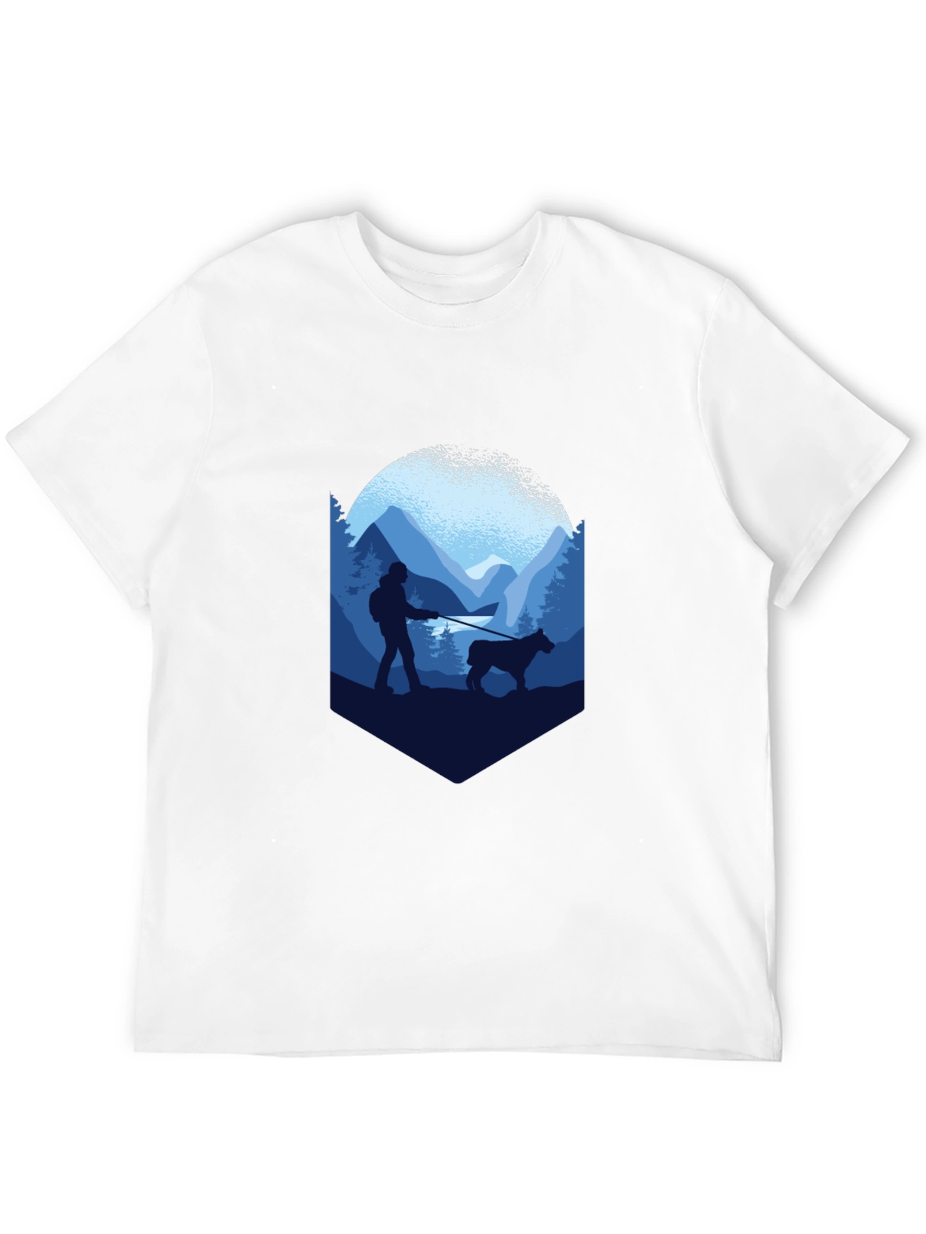 Mountain Hike Graphic T-Shirt - Black