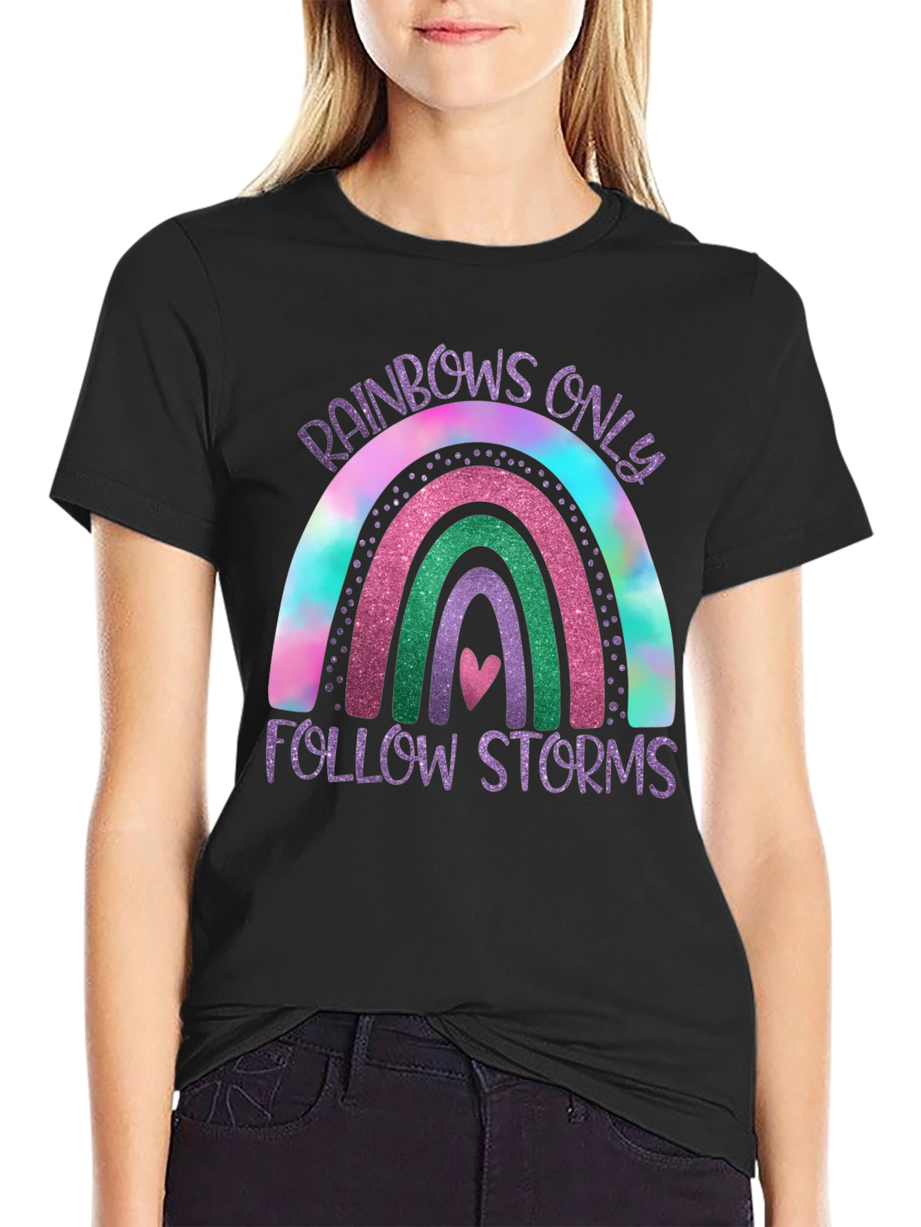 Rainbows Only Follow Storms T-Shirt