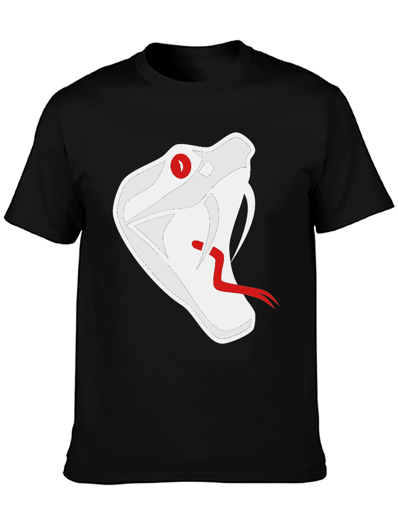 Snake T-Shirt - Black Graphic Tee