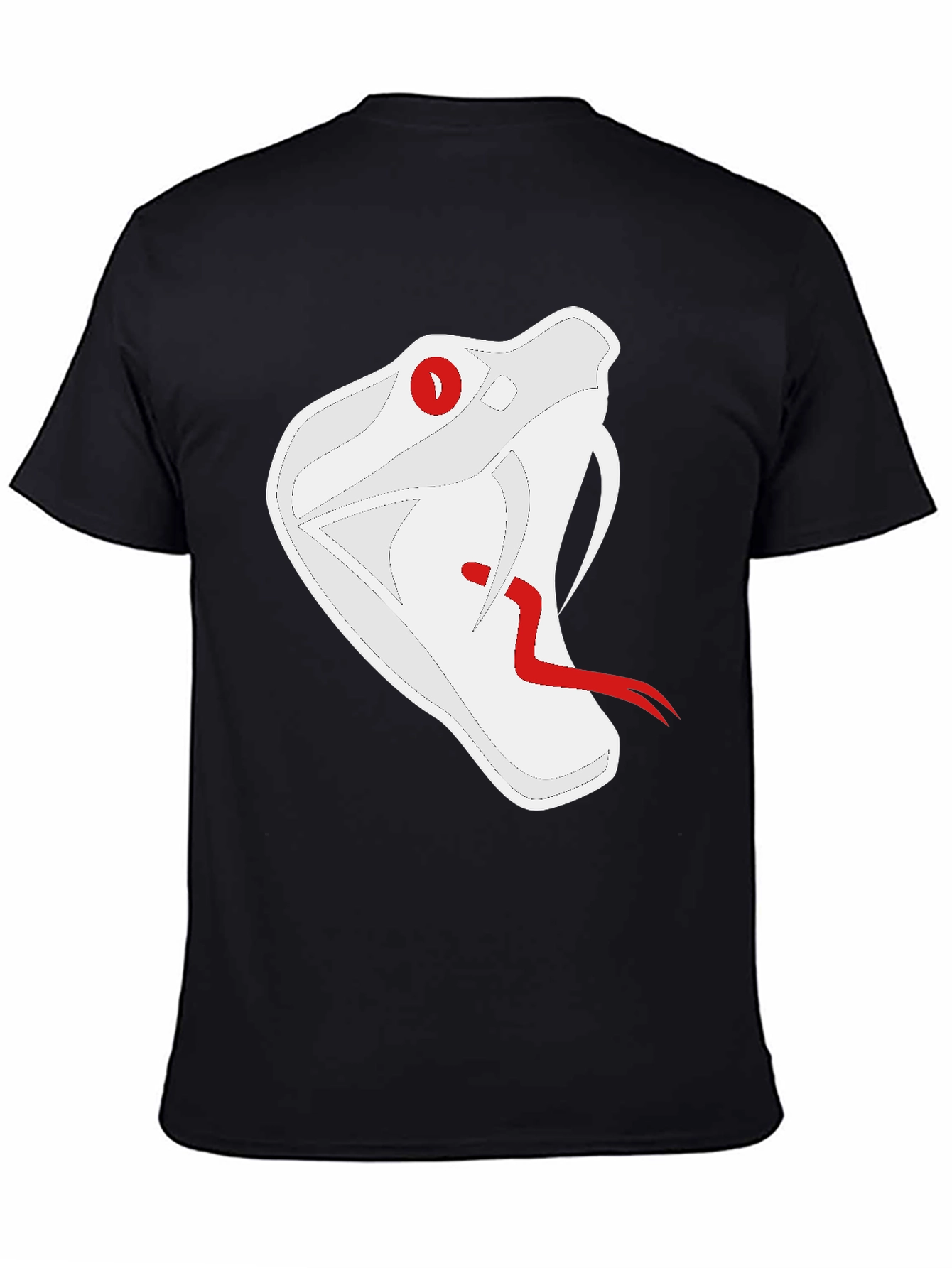 Snake T-Shirt - Black Graphic Tee