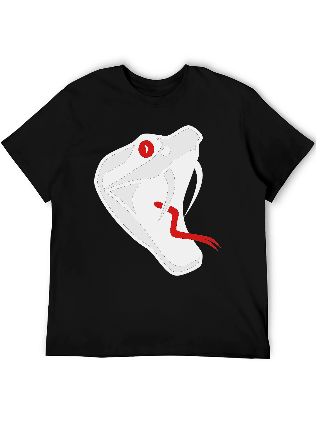 Snake T-Shirt - Black Graphic Tee
