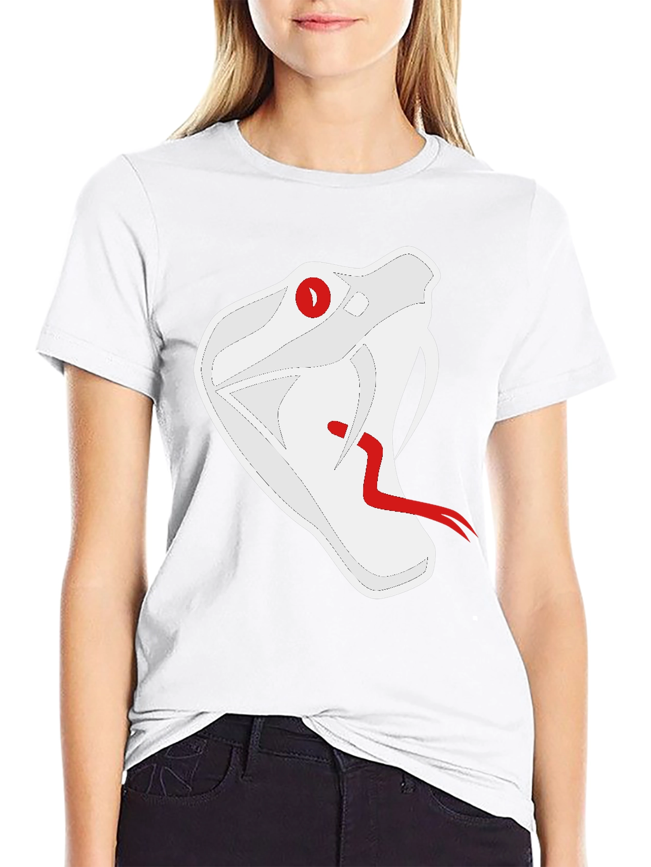 Snake T-Shirt - Black Graphic Tee