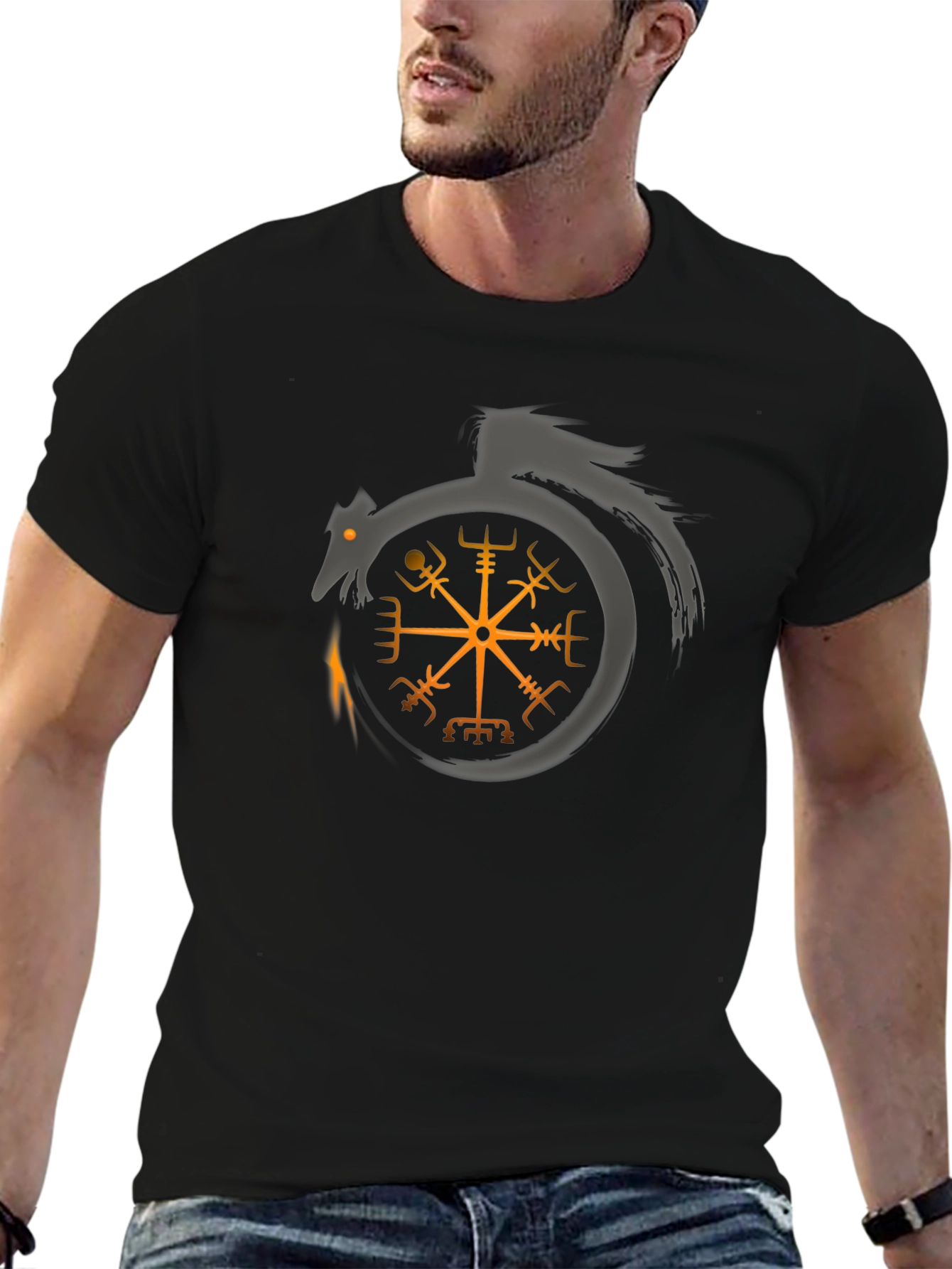 Vegvisir Dragon T-Shirt