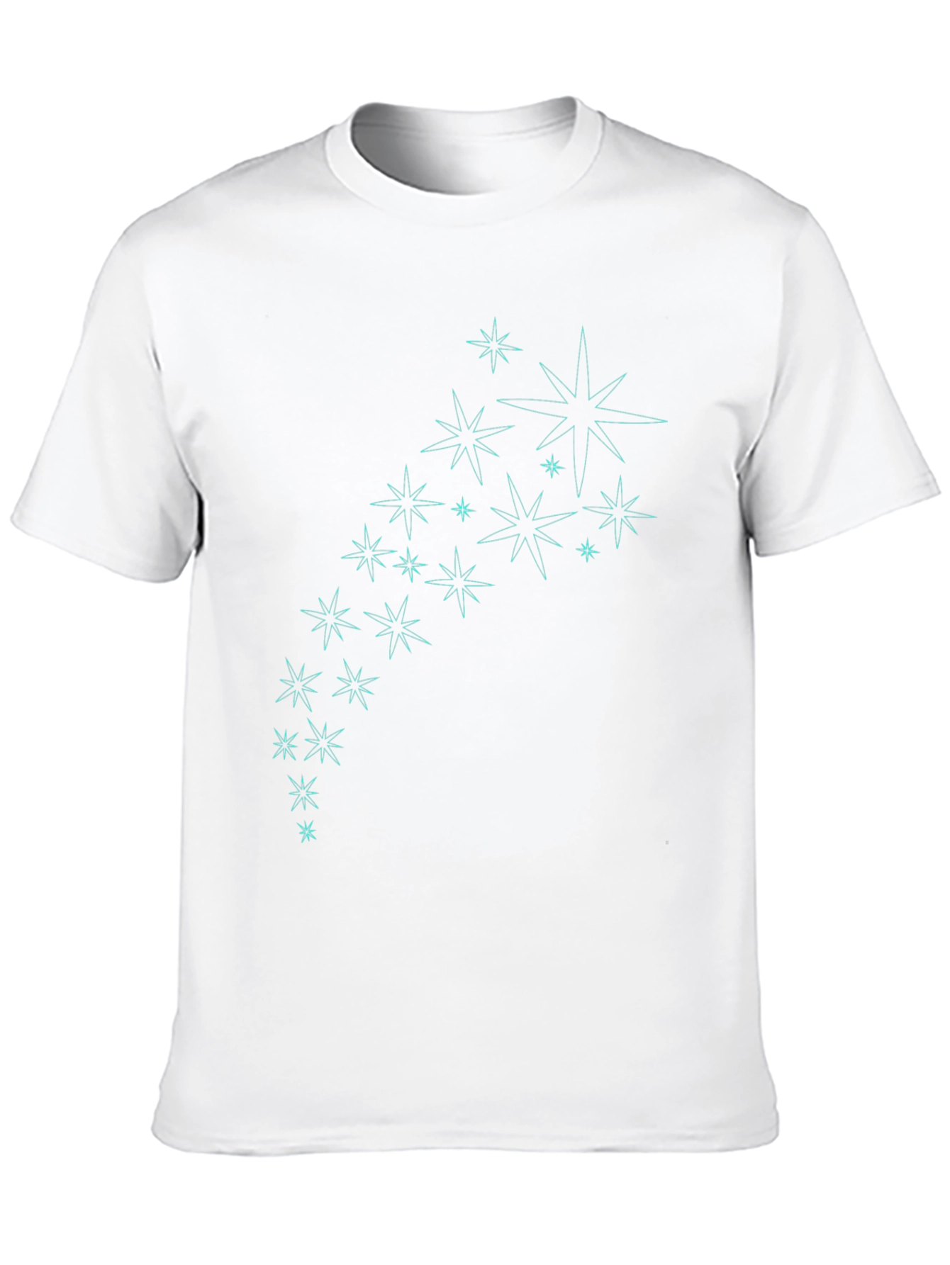 Star Burst Graphic Tee - Stylish Black T-Shirt