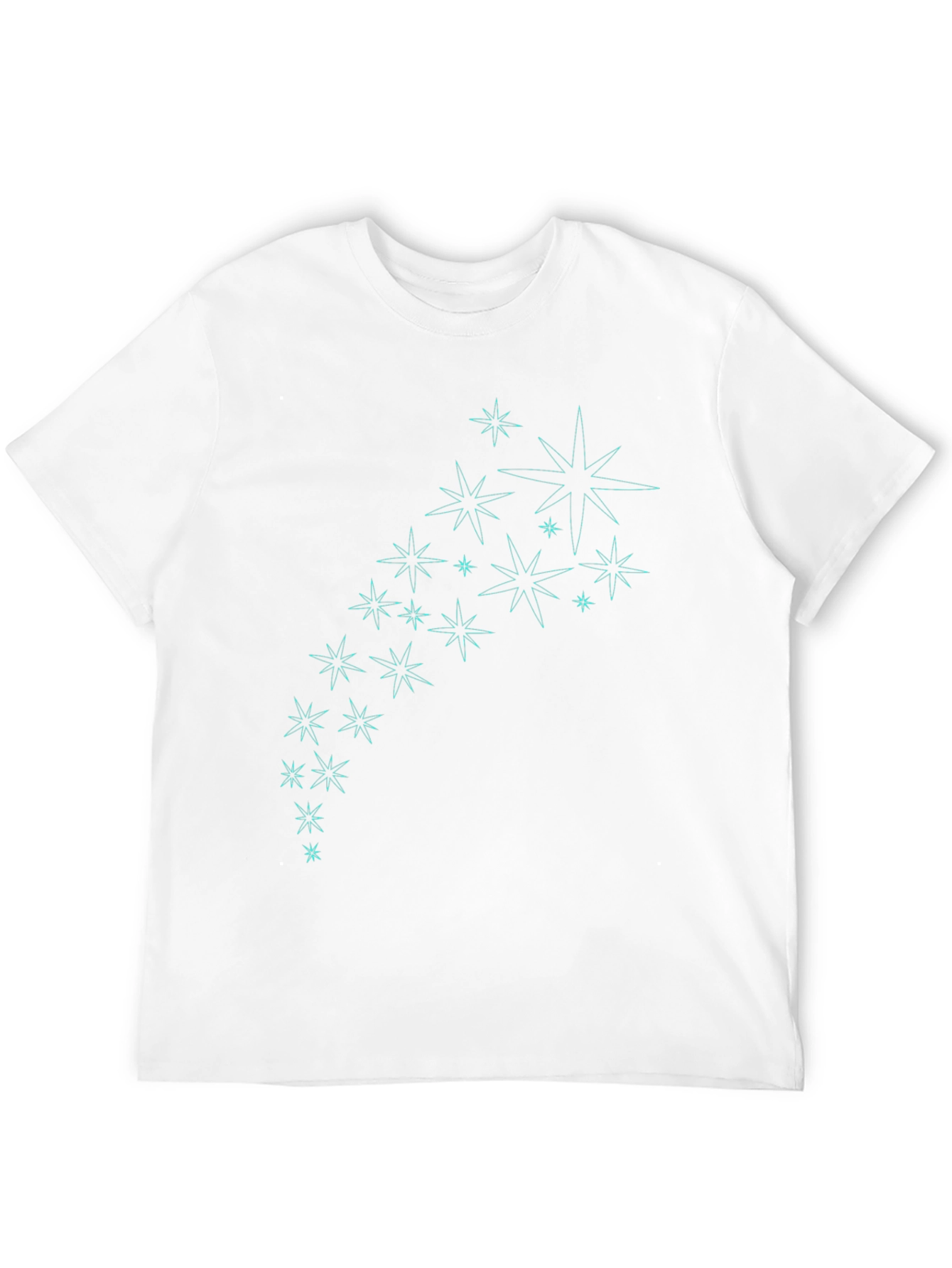 Star Burst Graphic Tee - Stylish Black T-Shirt