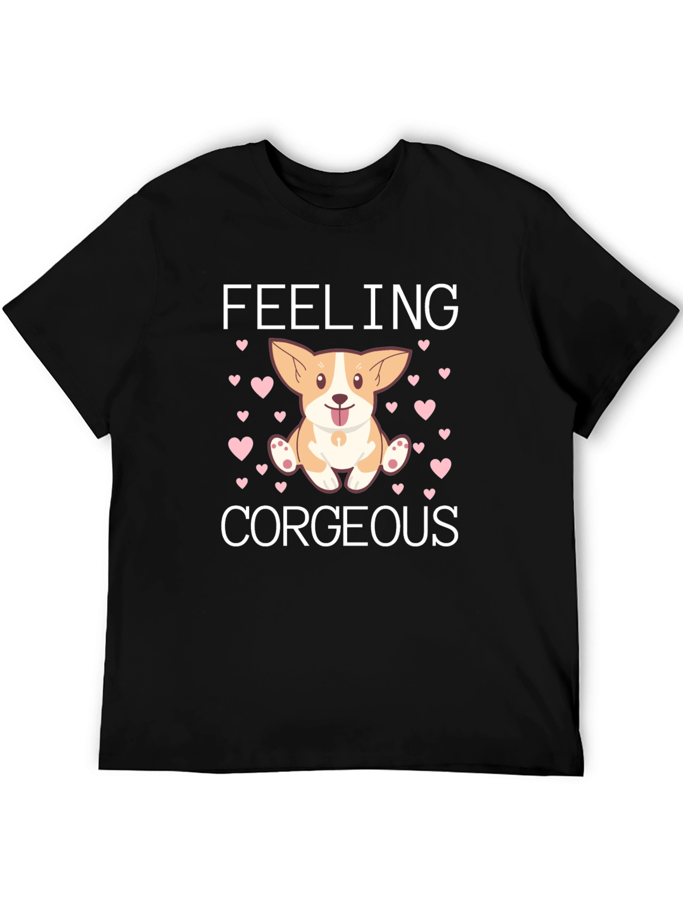 Feeling Corgeous Corgi T-Shirt – Cute Dog Lover Tee