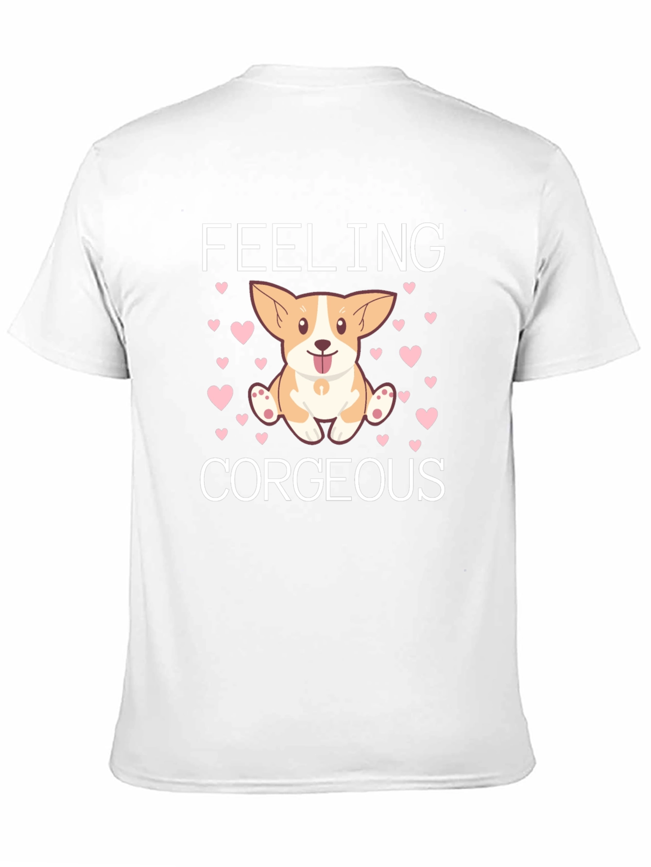 Feeling Corgeous Corgi T-Shirt – Cute Dog Lover Tee