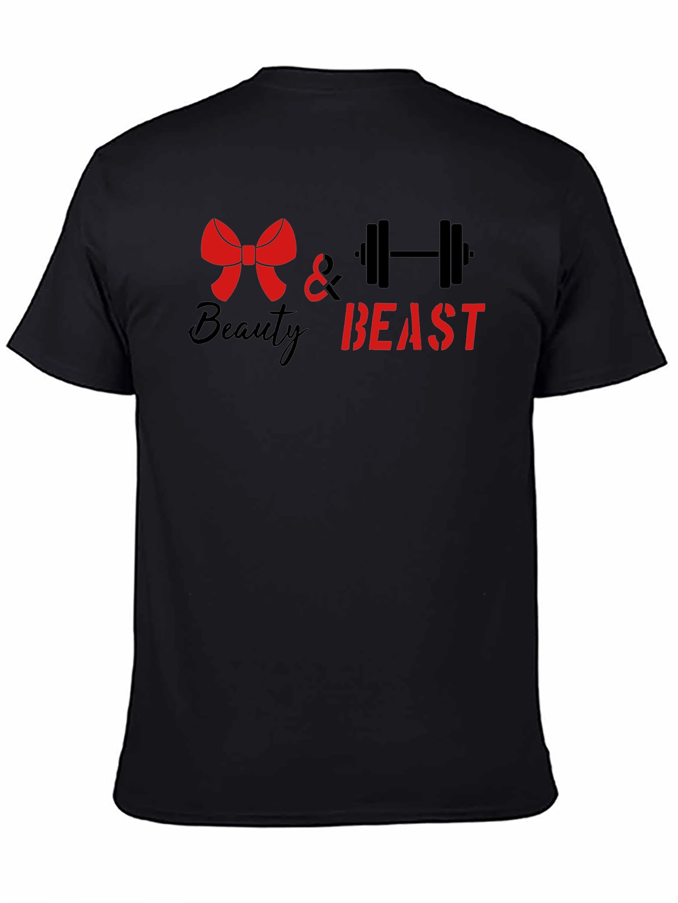 Beauty and Beast Graphic Tee - Fitness Apparel
