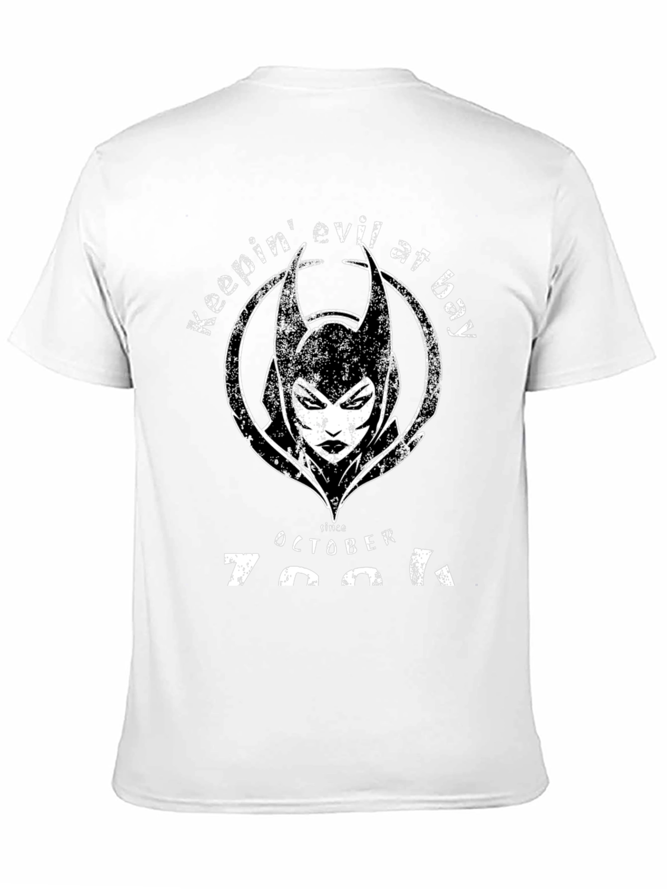 Keepin Evil at Bay T-Shirt - Since October 1991