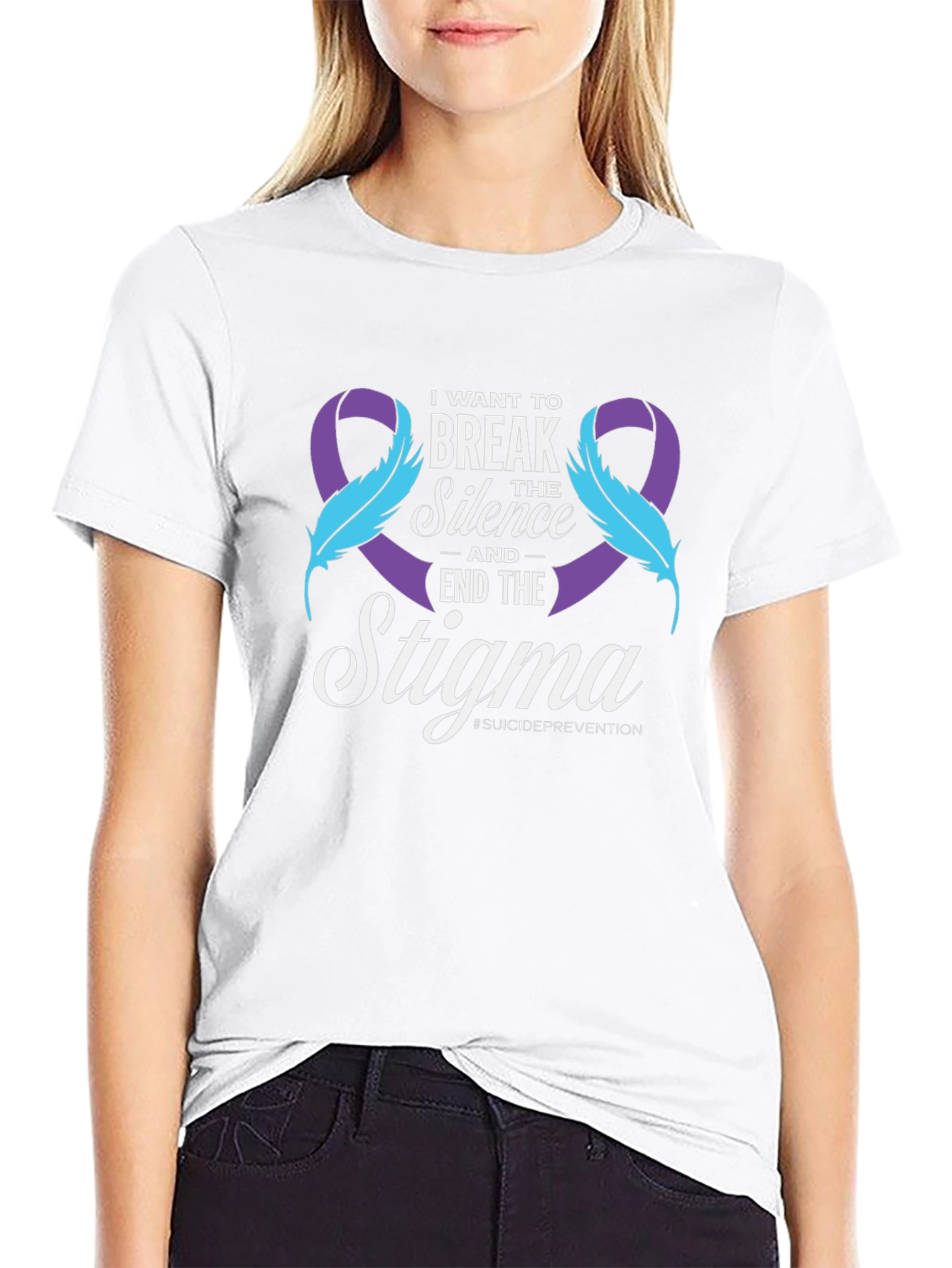 Break the Silence Suicide Prevention Awareness T-Shirt
