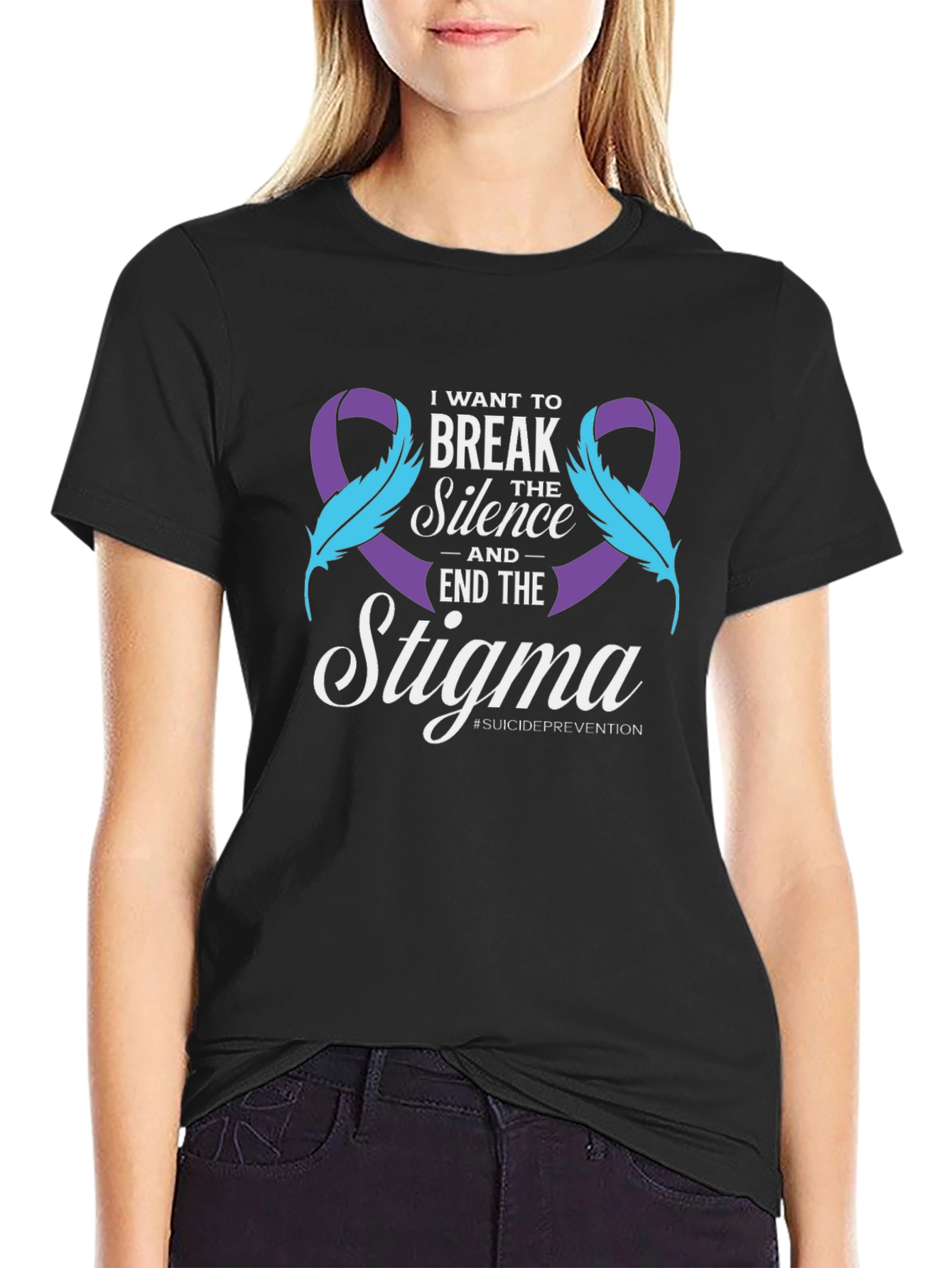 Break the Silence Suicide Prevention Awareness T-Shirt