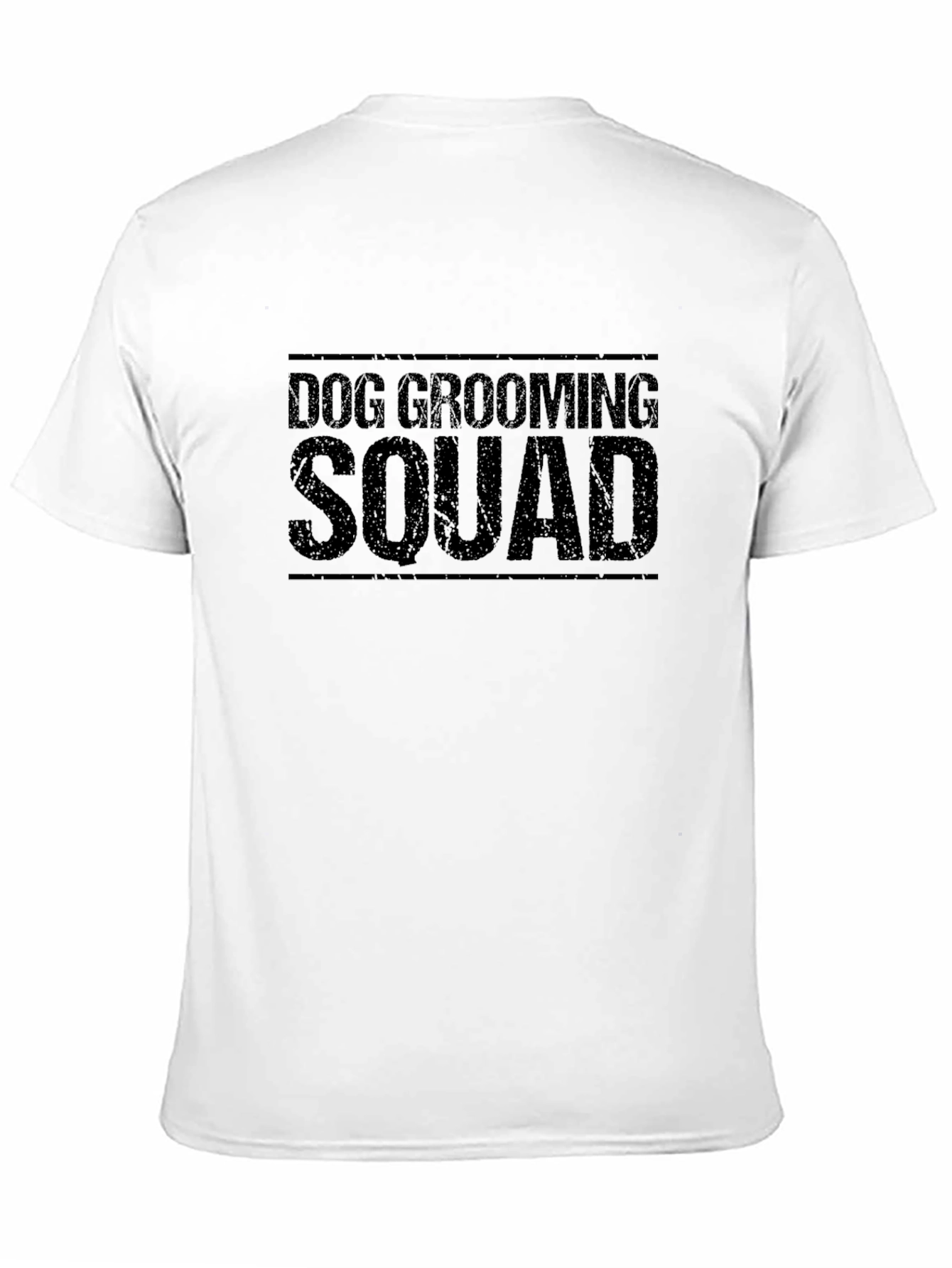 Dog Grooming Squad Black T-Shirt