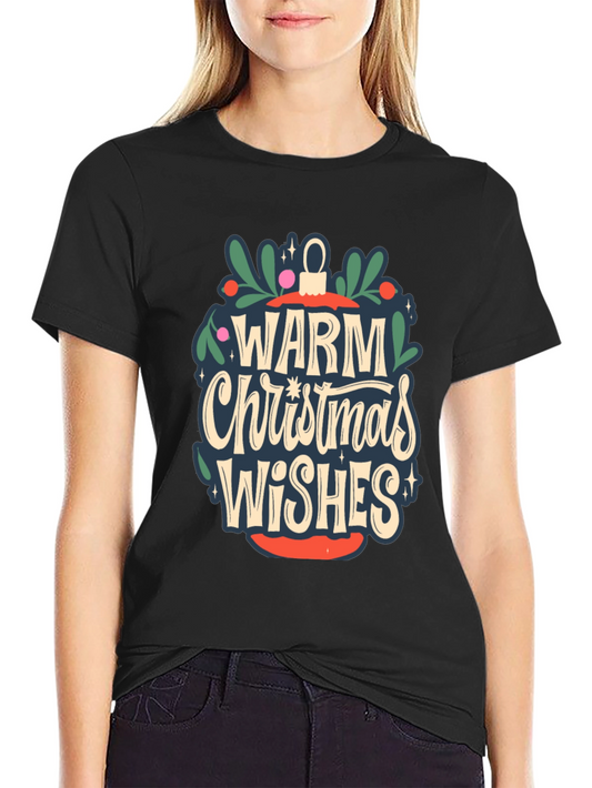 Warm Christmas Wishes Graphic Tee