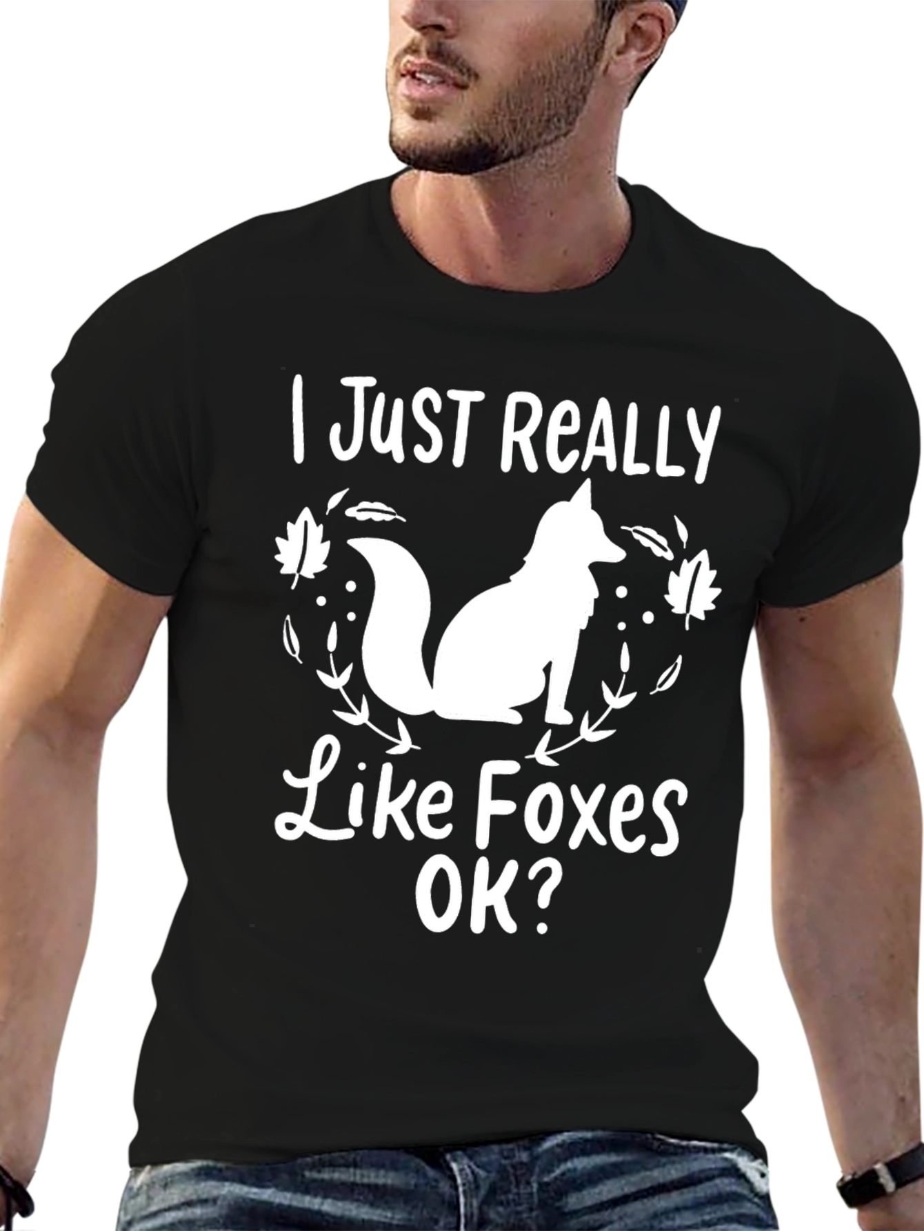 I Just Really Like Foxes OK? T-Shirt