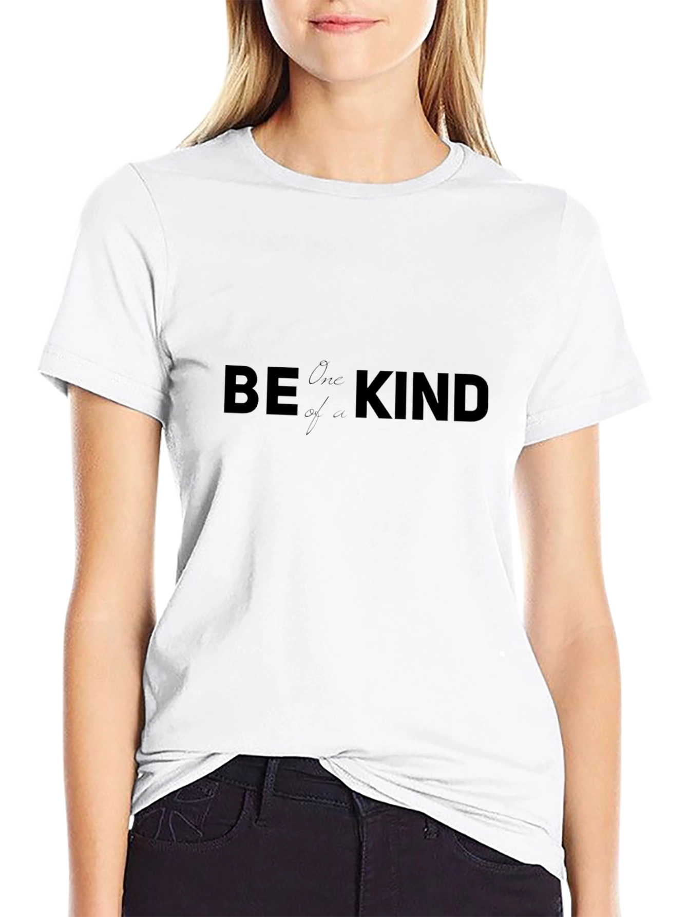 Be One of a Kind Black T-Shirt