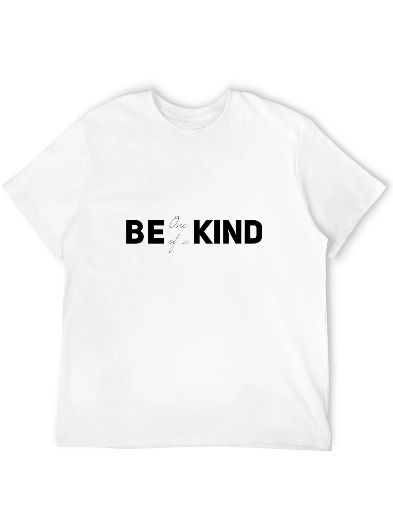 Be One of a Kind Black T-Shirt