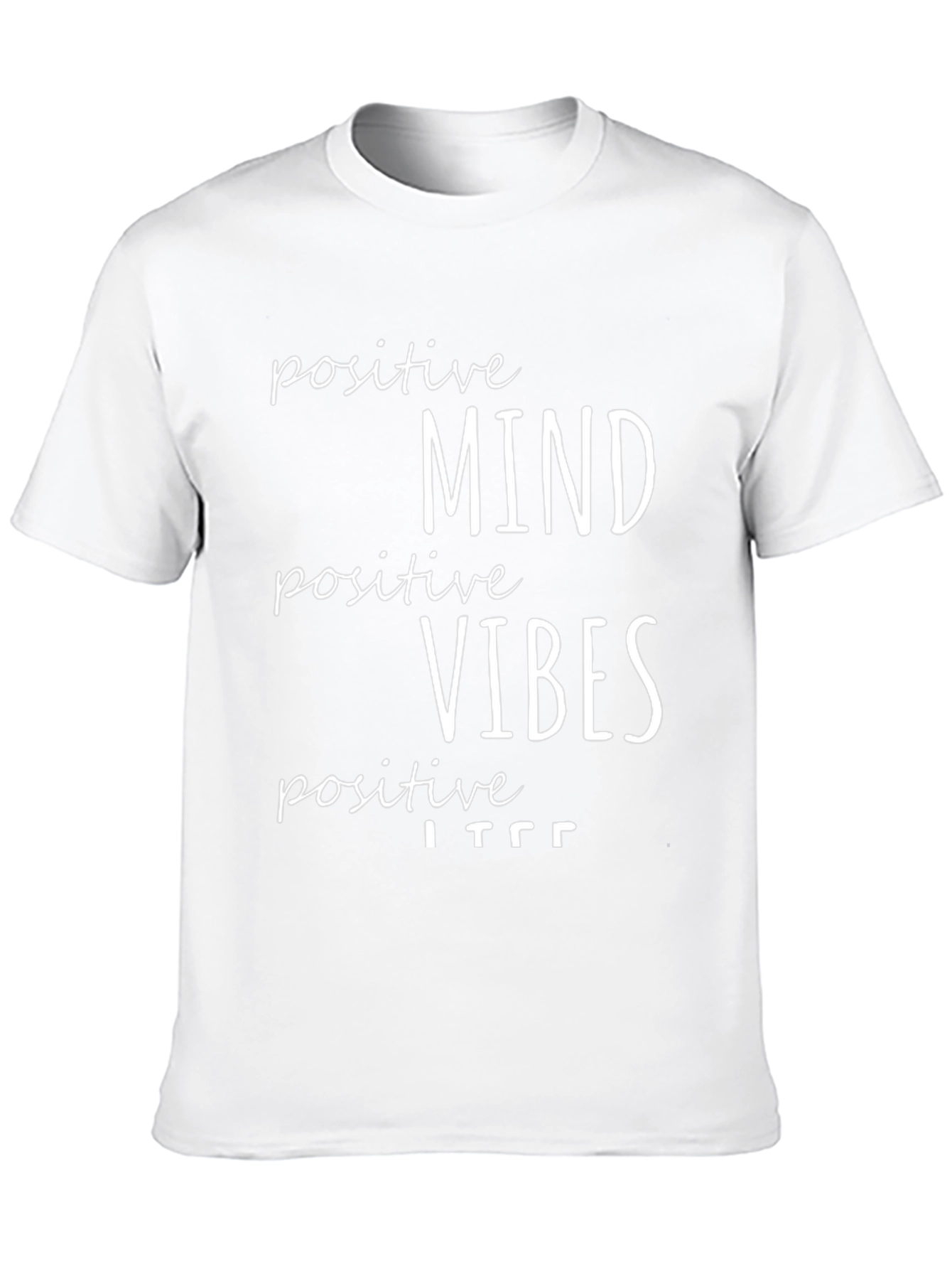 Positive Mind Positive Vibes Graphic Tee