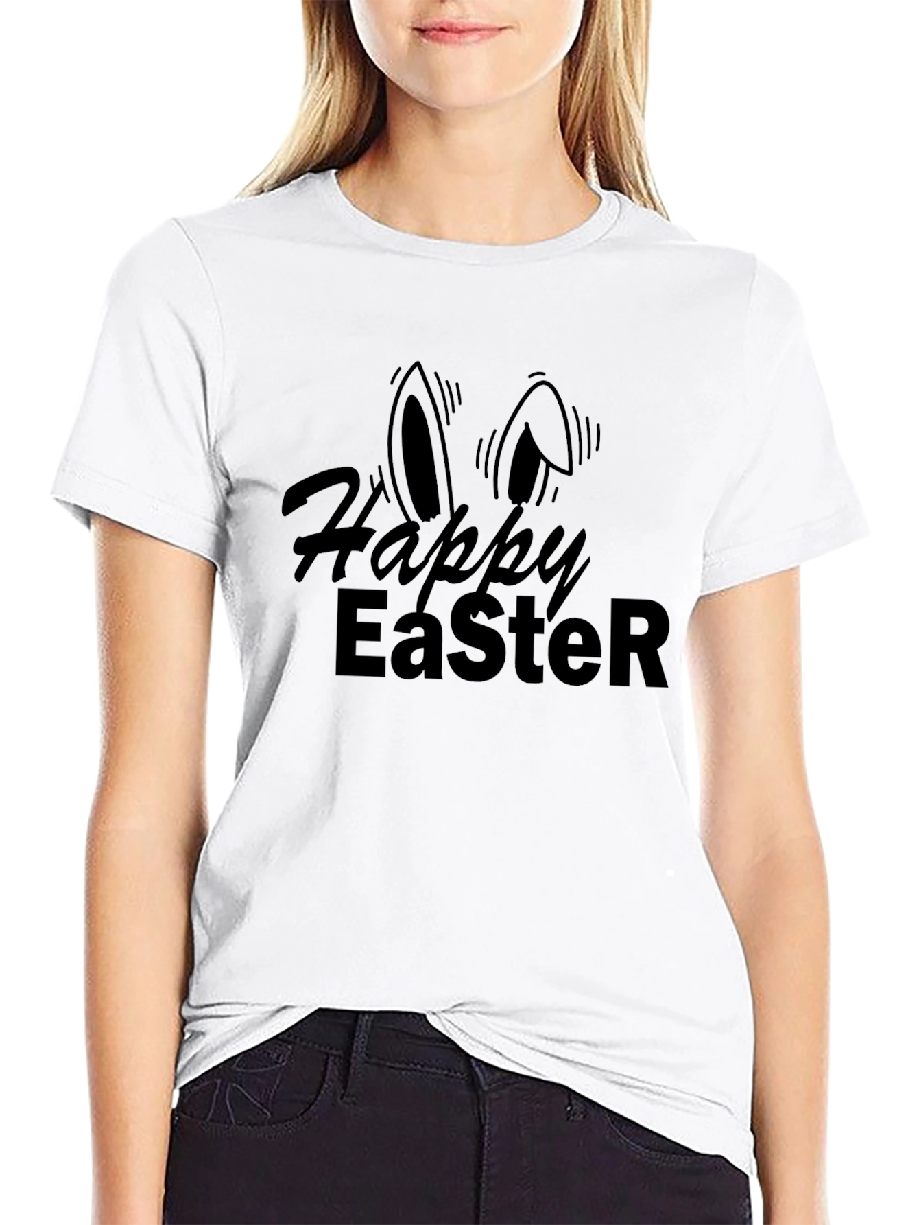 Happy Easter T-Shirt - Bunny Ears Tee