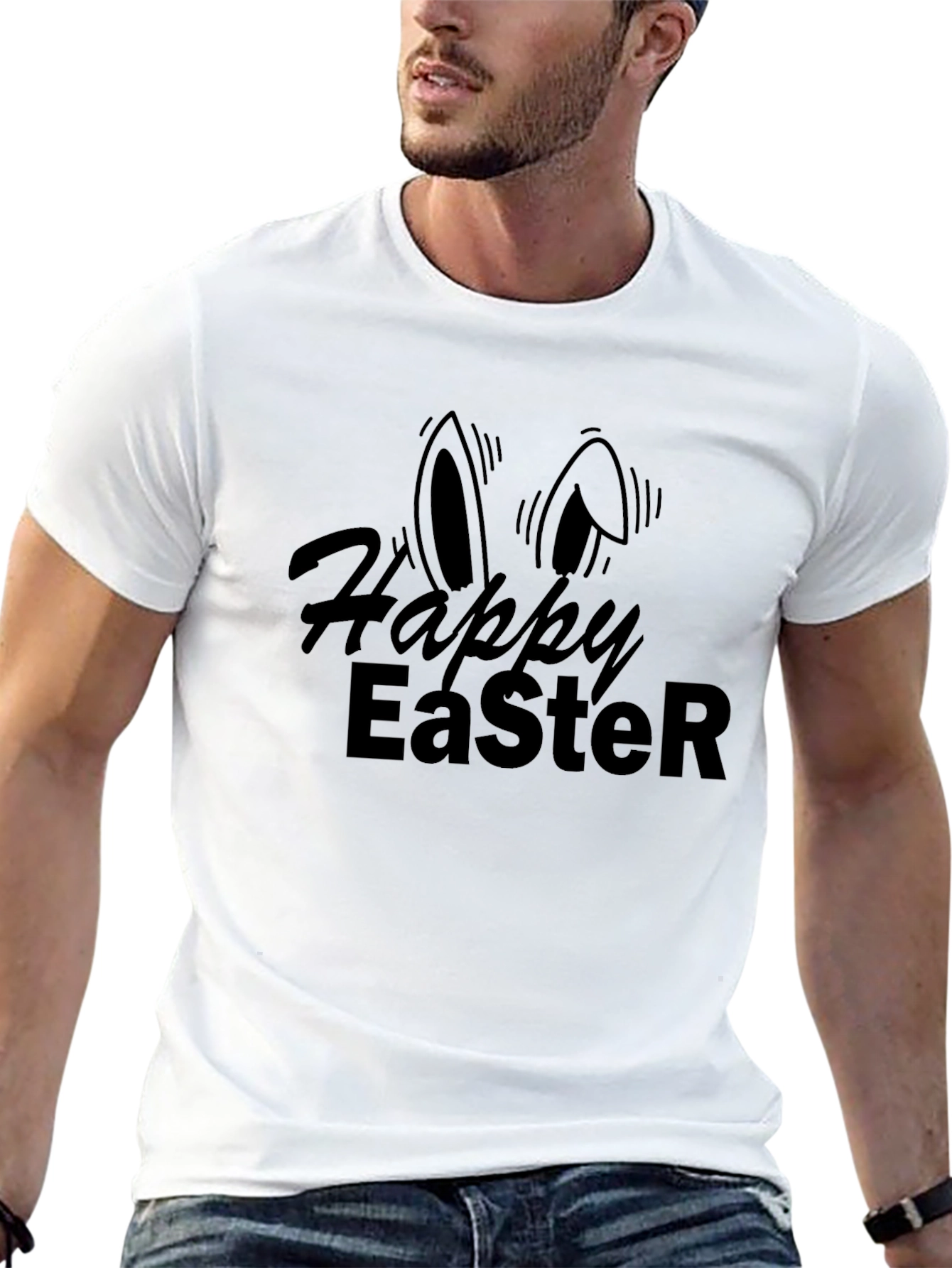 Happy Easter T-Shirt - Bunny Ears Tee