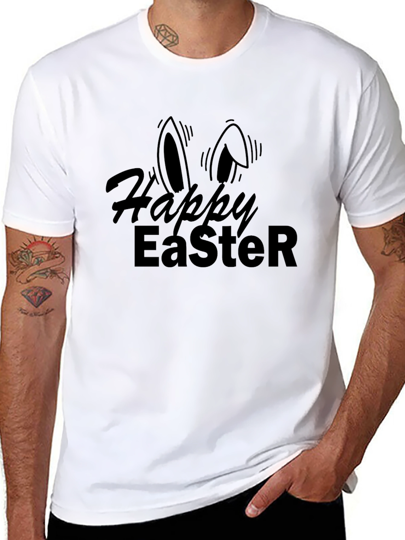 Happy Easter T-Shirt - Bunny Ears Tee