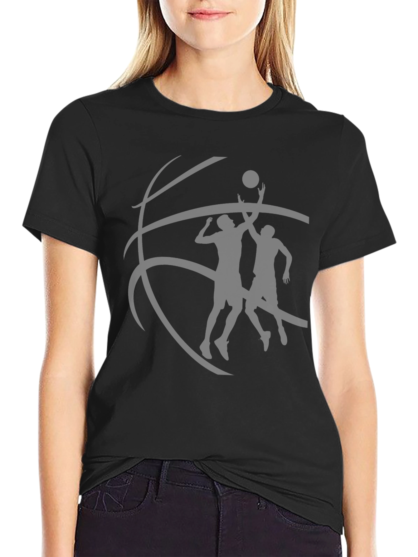 Basketball Player Graphic T-Shirt - Stylish Cotton Tee