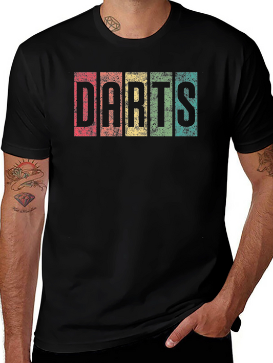 Retro Darts T-Shirt - Vintage Style