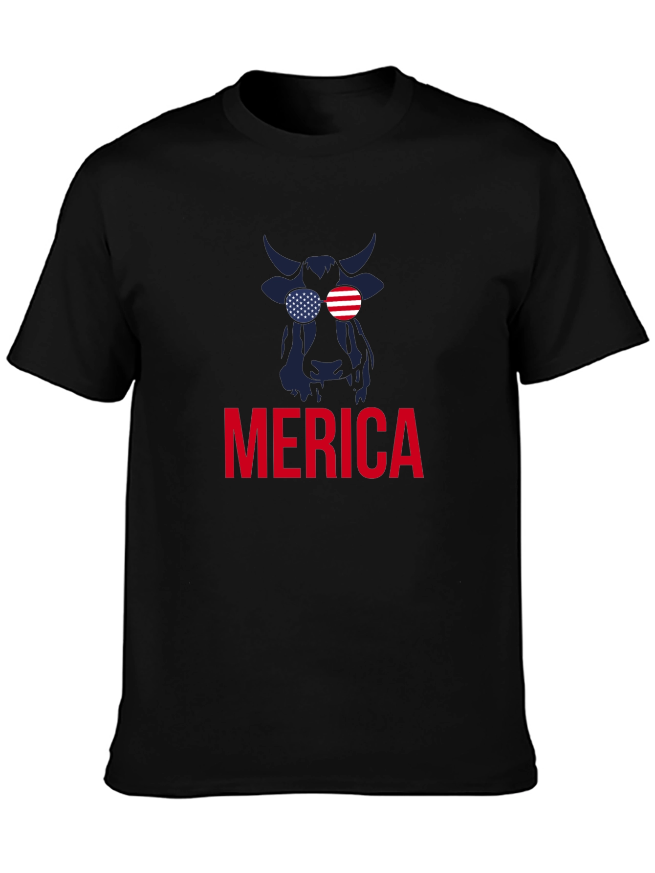 Americana Bull Graphic T-Shirt
