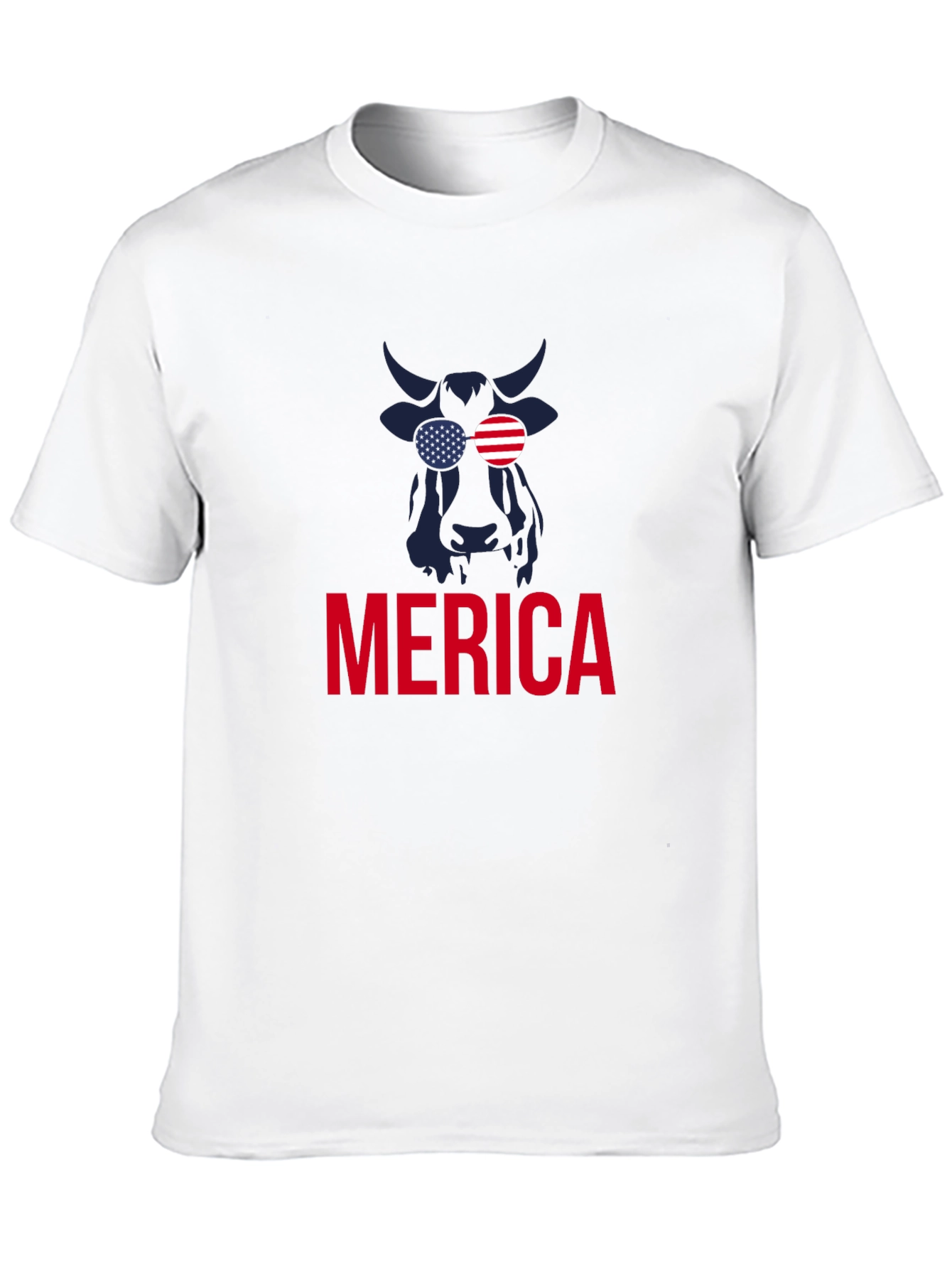 Americana Bull Graphic T-Shirt