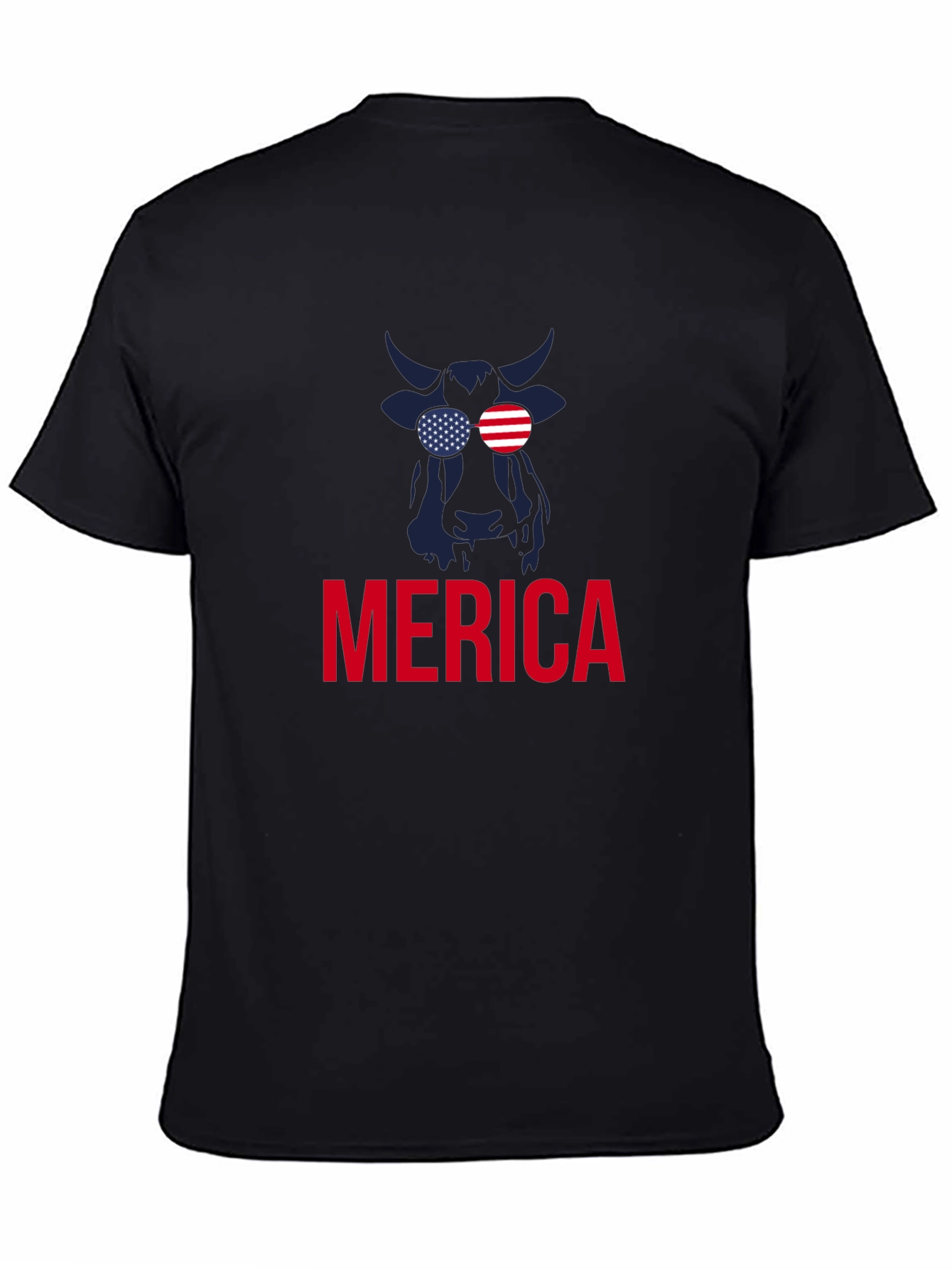 Americana Bull Graphic T-Shirt