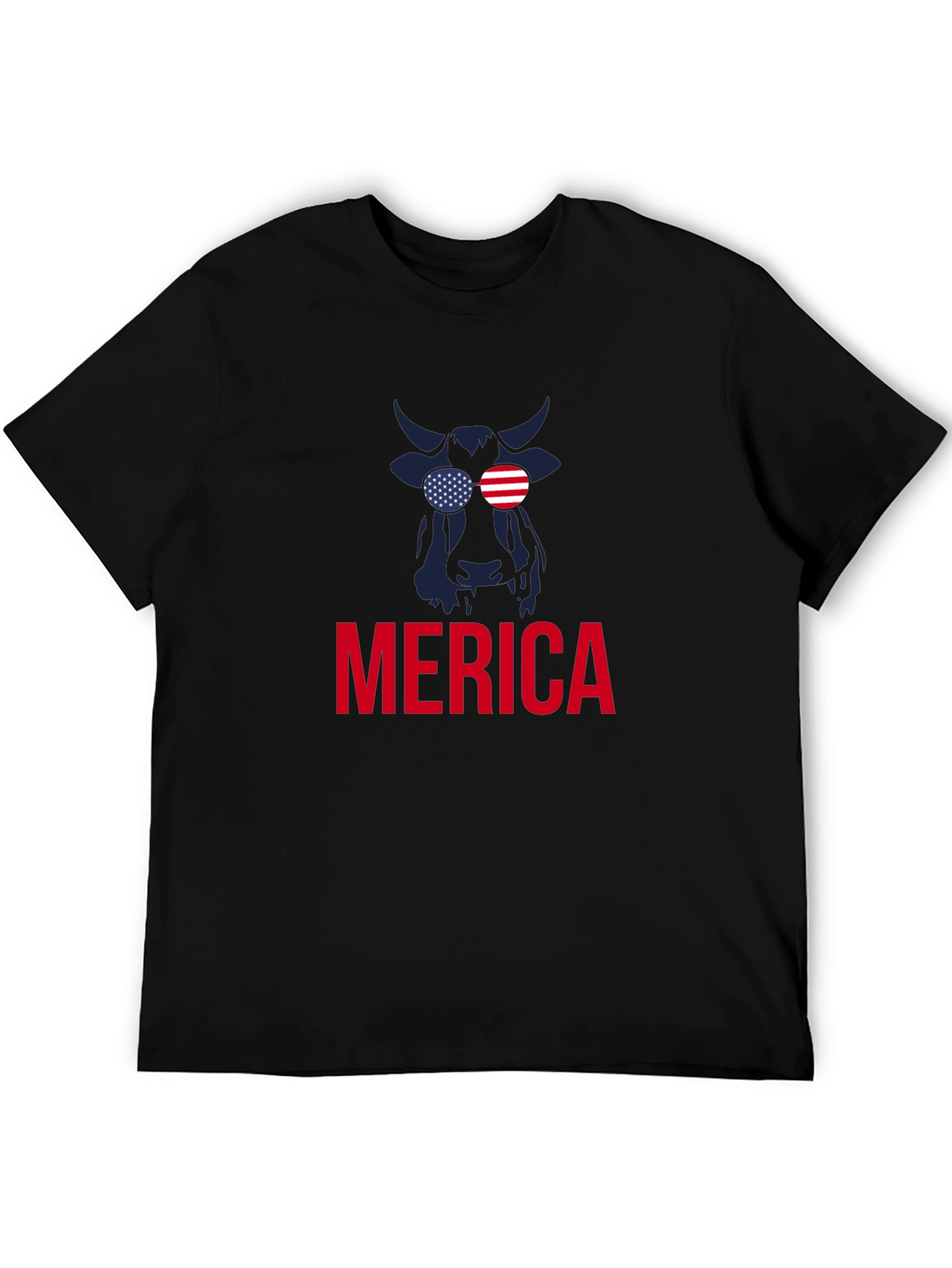 Americana Bull Graphic T-Shirt