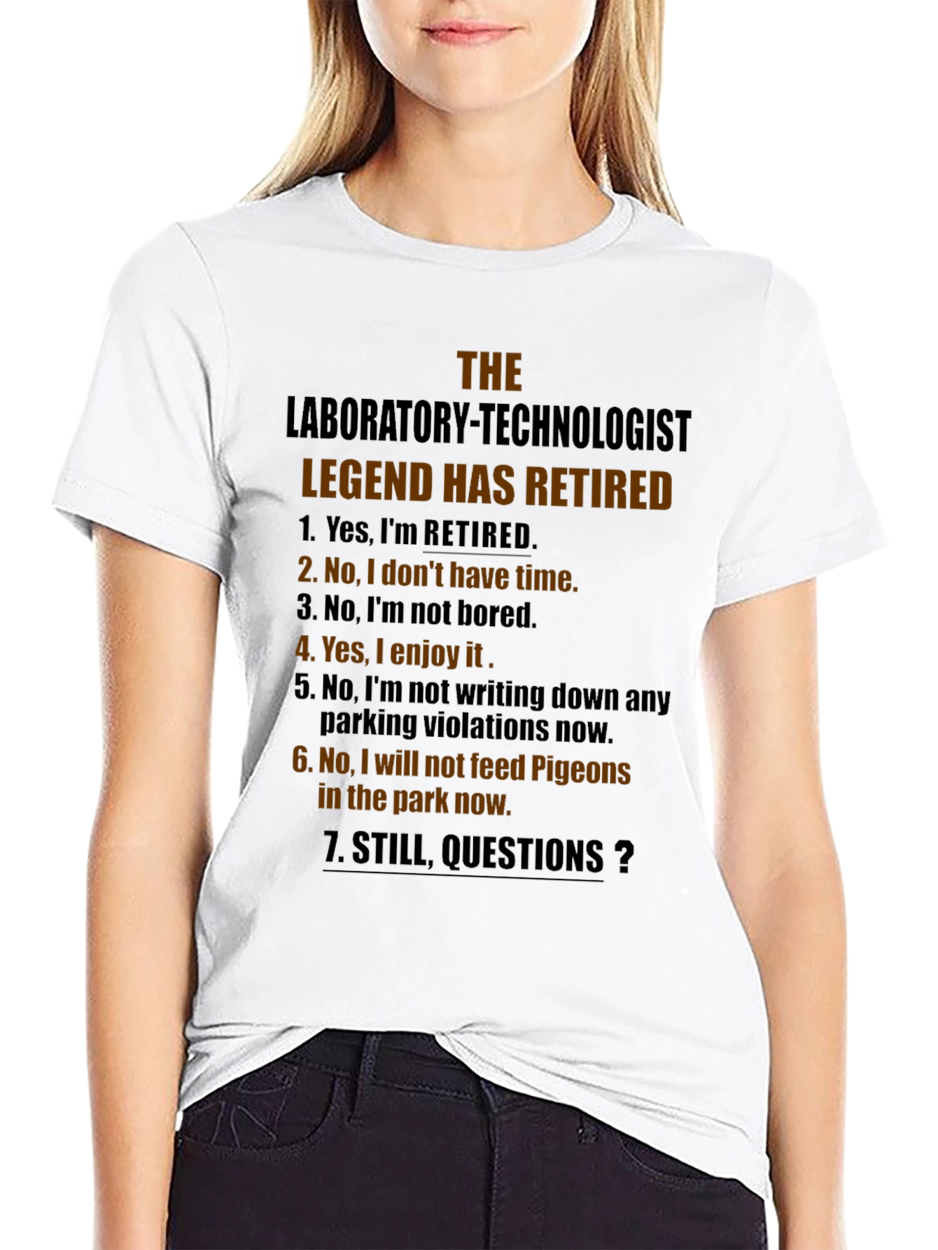 Retired Laboratory Technologist T-Shirt