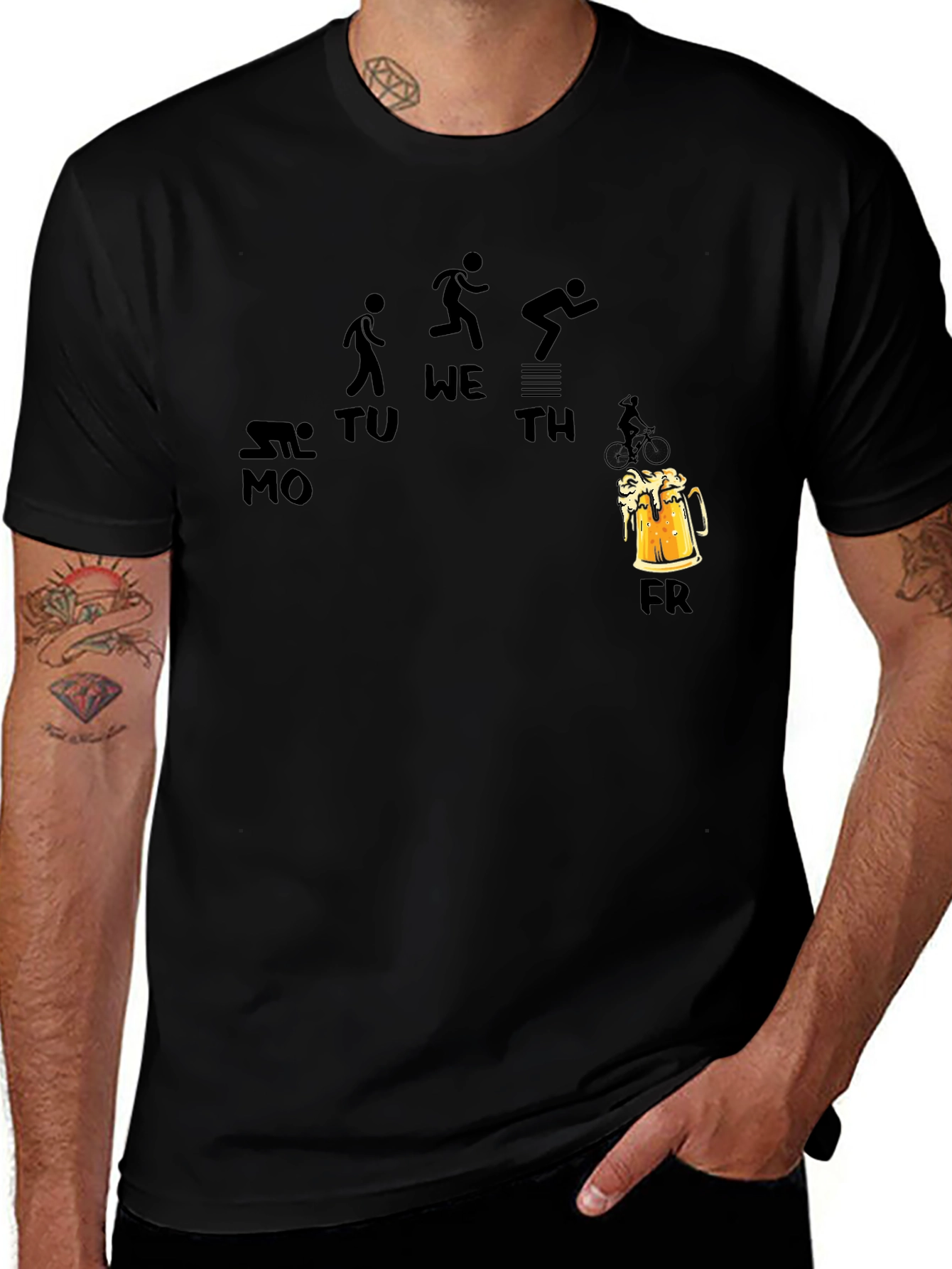 Workout Days Graphic Tee