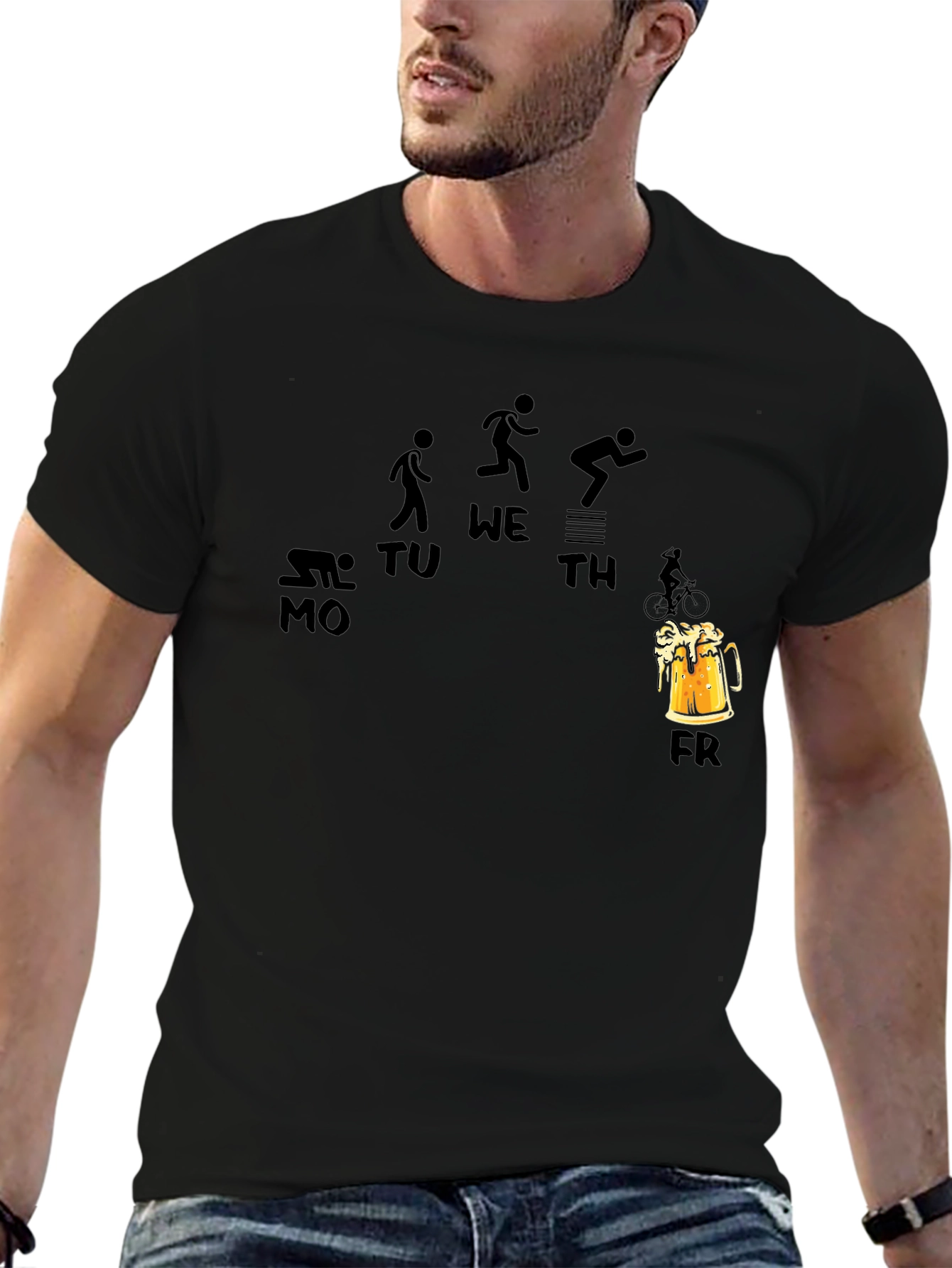 Workout Days Graphic Tee