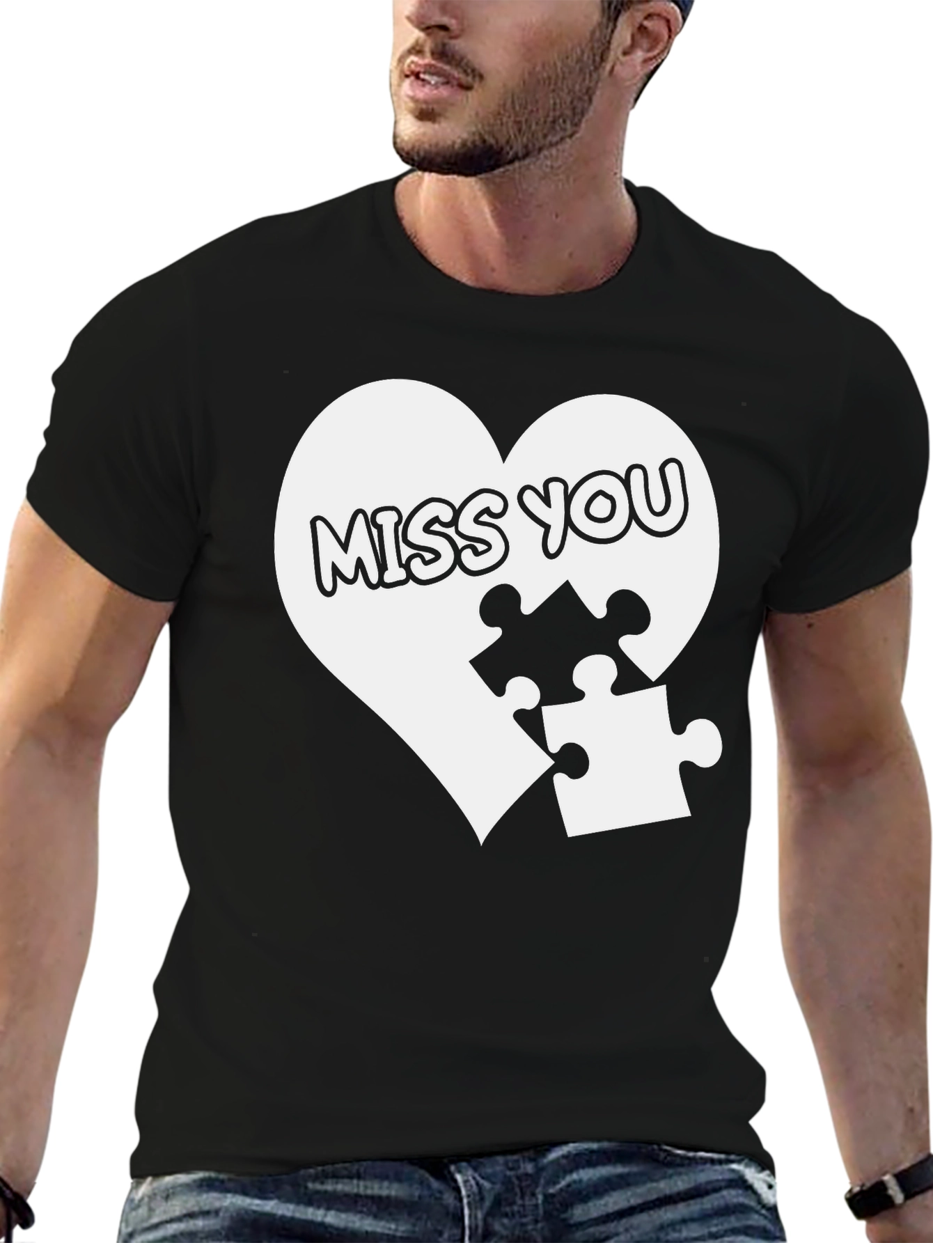 Missing Piece Heart T-Shirt